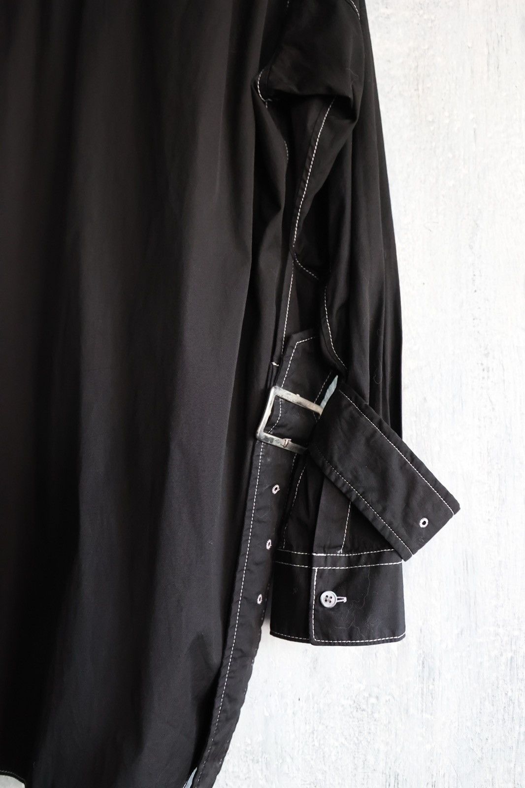 Comme des Garcons Homme Plus Comme des garçons black cotton shirt Size US XS / EU 42 / 0 - 7 Thumbnail