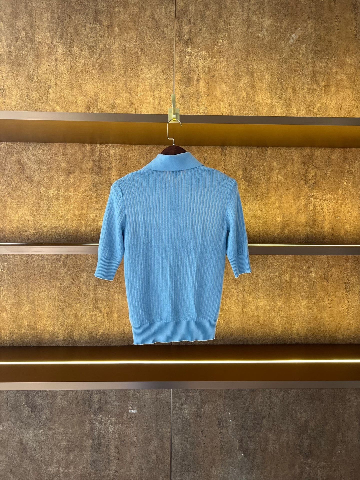 Bottega Veneta Bottega Veneta Knit Polo Size US L / EU 52-54 / 3 - 2 Thumbnail
