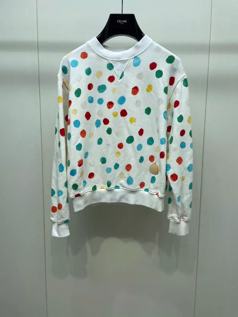 Louis Vuitton LV Collaboration Polka Dot Sweatshirt XS Size- DMC Size US XS / EU 42 / 0 - 1 Thumbnail