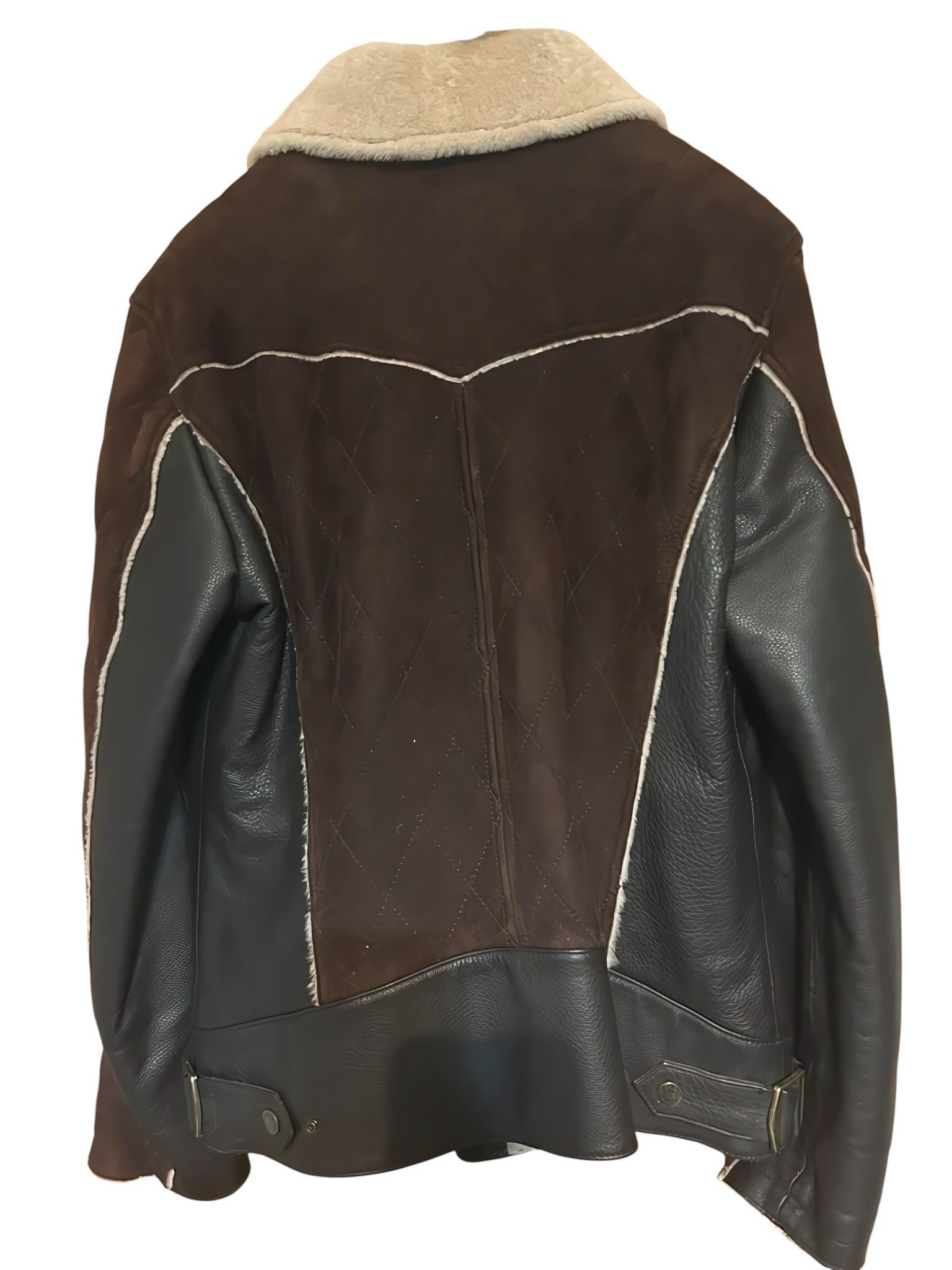 Dolce & Gabbana SHEARLING LEATHER JACKET Size US M / EU 48-50 / 2 - 4 Thumbnail