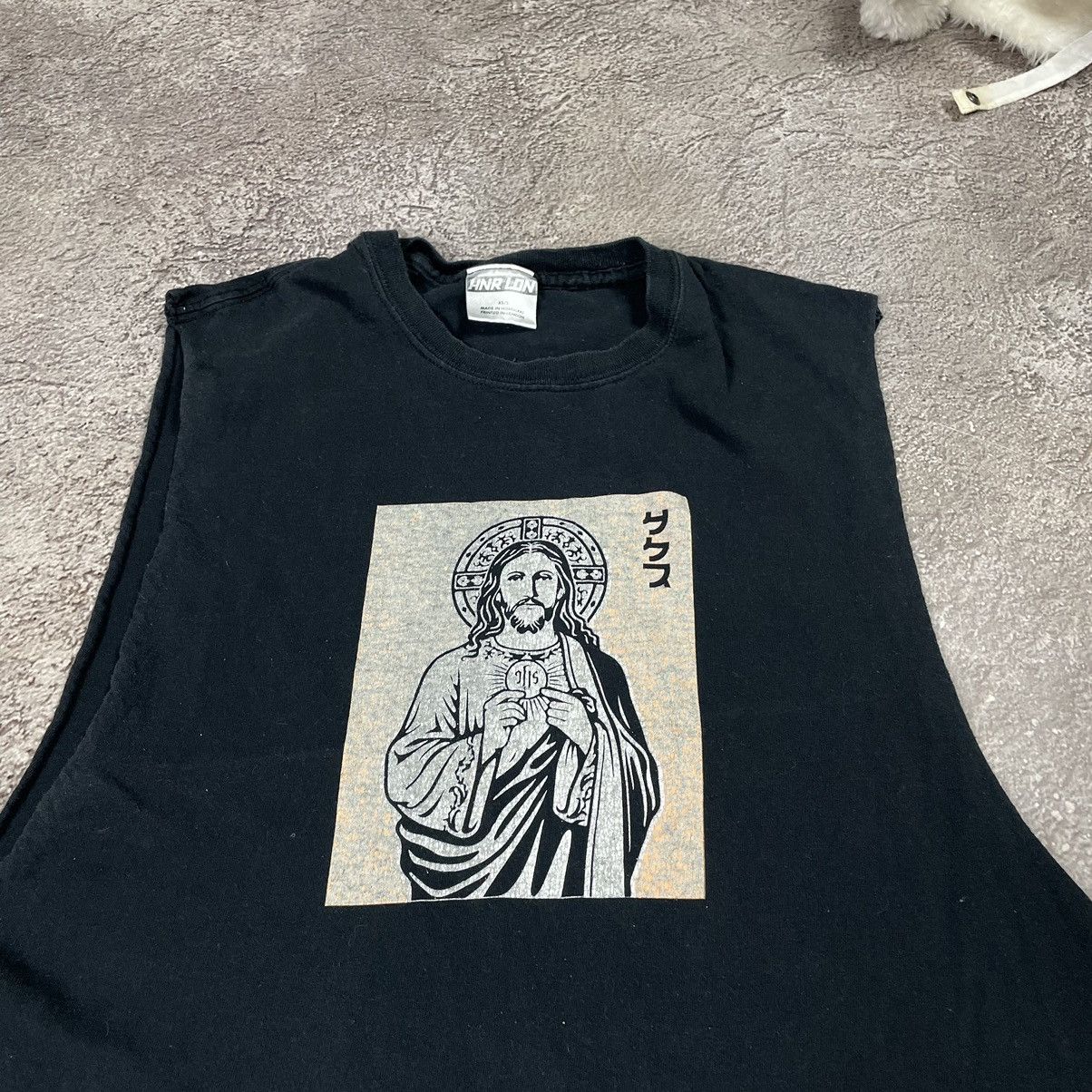 Band Tees Vintage Y2K Religion Dead Face 666 Devil Creepy Horror Tee Size US S / EU 44-46 / 1 - 4 Thumbnail