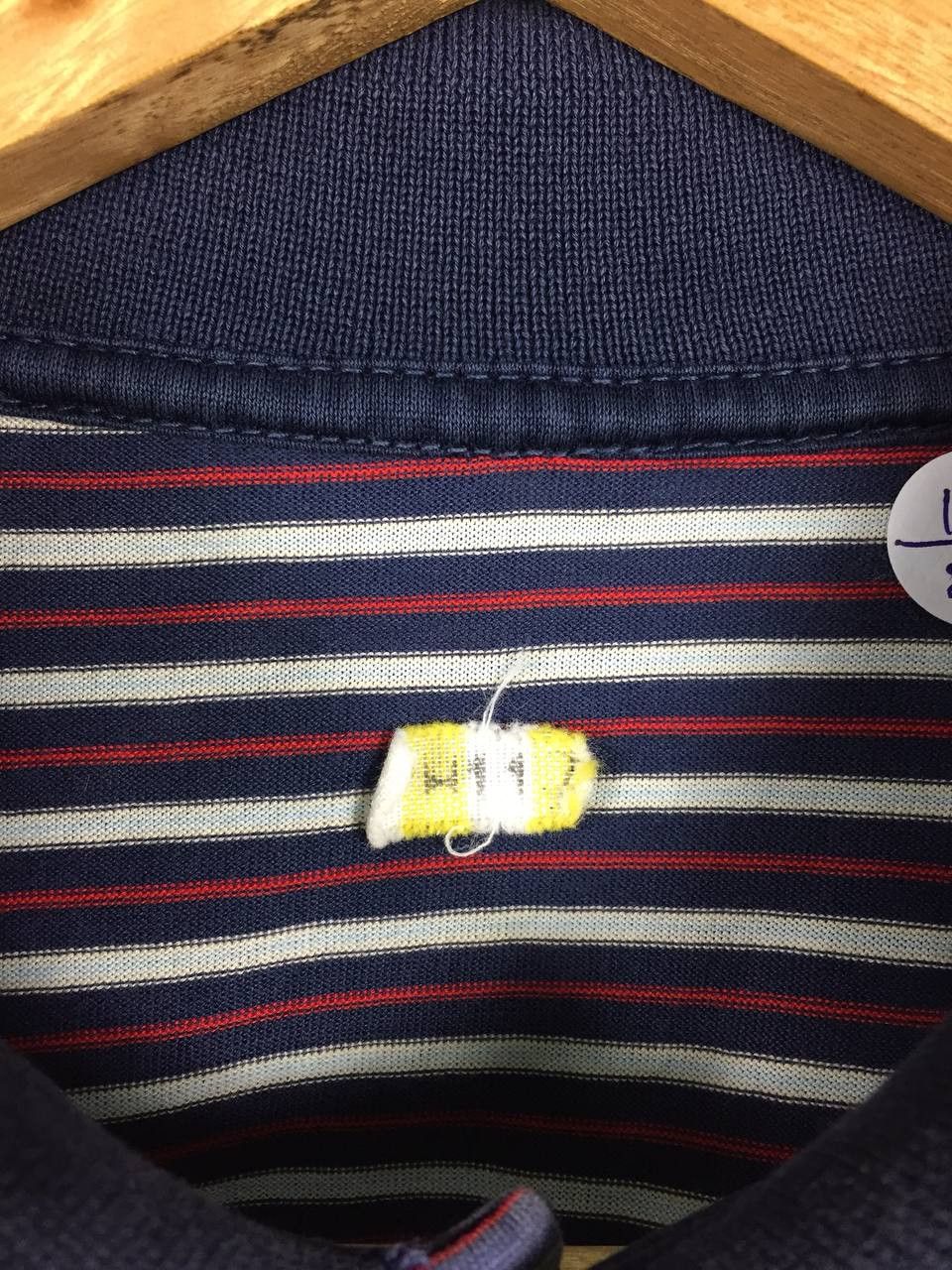 Alfred Dunhill × Vintage Vtg Retro Dunhill Single Pocket Stitch Polo Tee Size US M / EU 48-50 / 2 - 17 Thumbnail