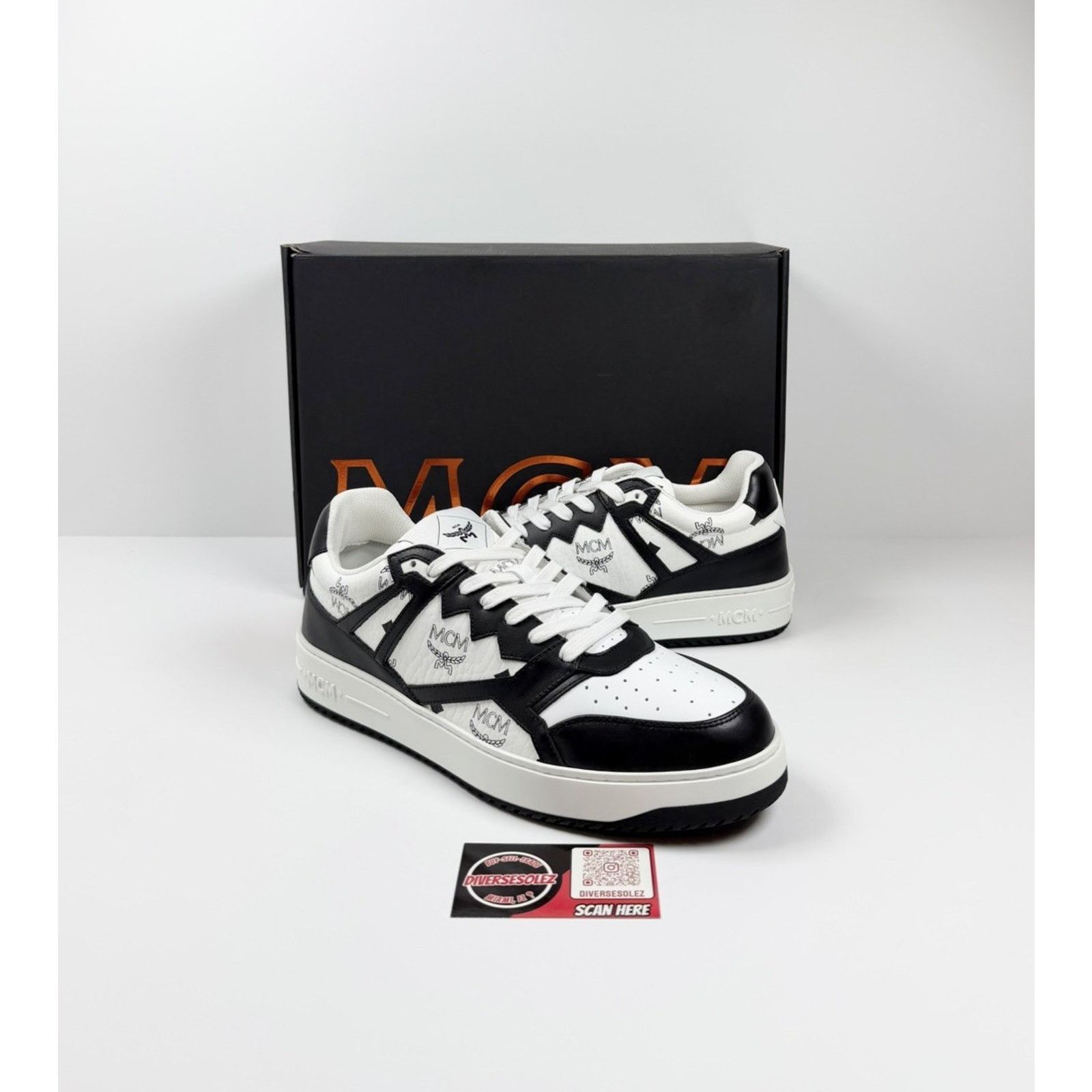 MCM Size 12 - MCM Neo Terrain Visetos Low Sneakers NEW! Size US 12 / EU 45 - 1 Thumbnail