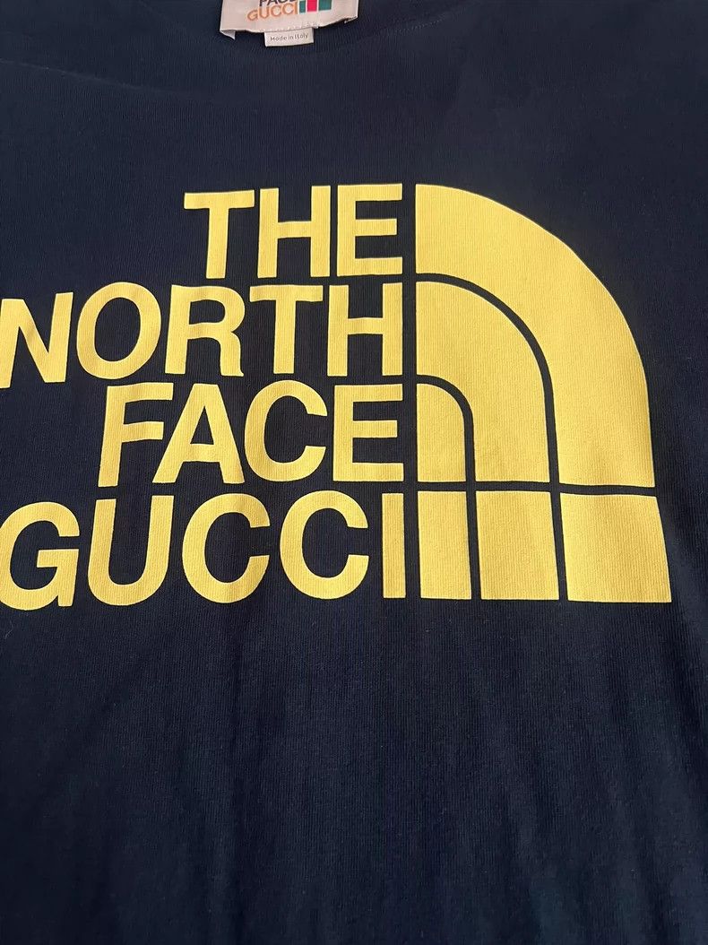 Gucci Gucci North Co-branded Yellow Printed Round-neck Short-slee Size US XS / EU 42 / 0 - 2 Thumbnail