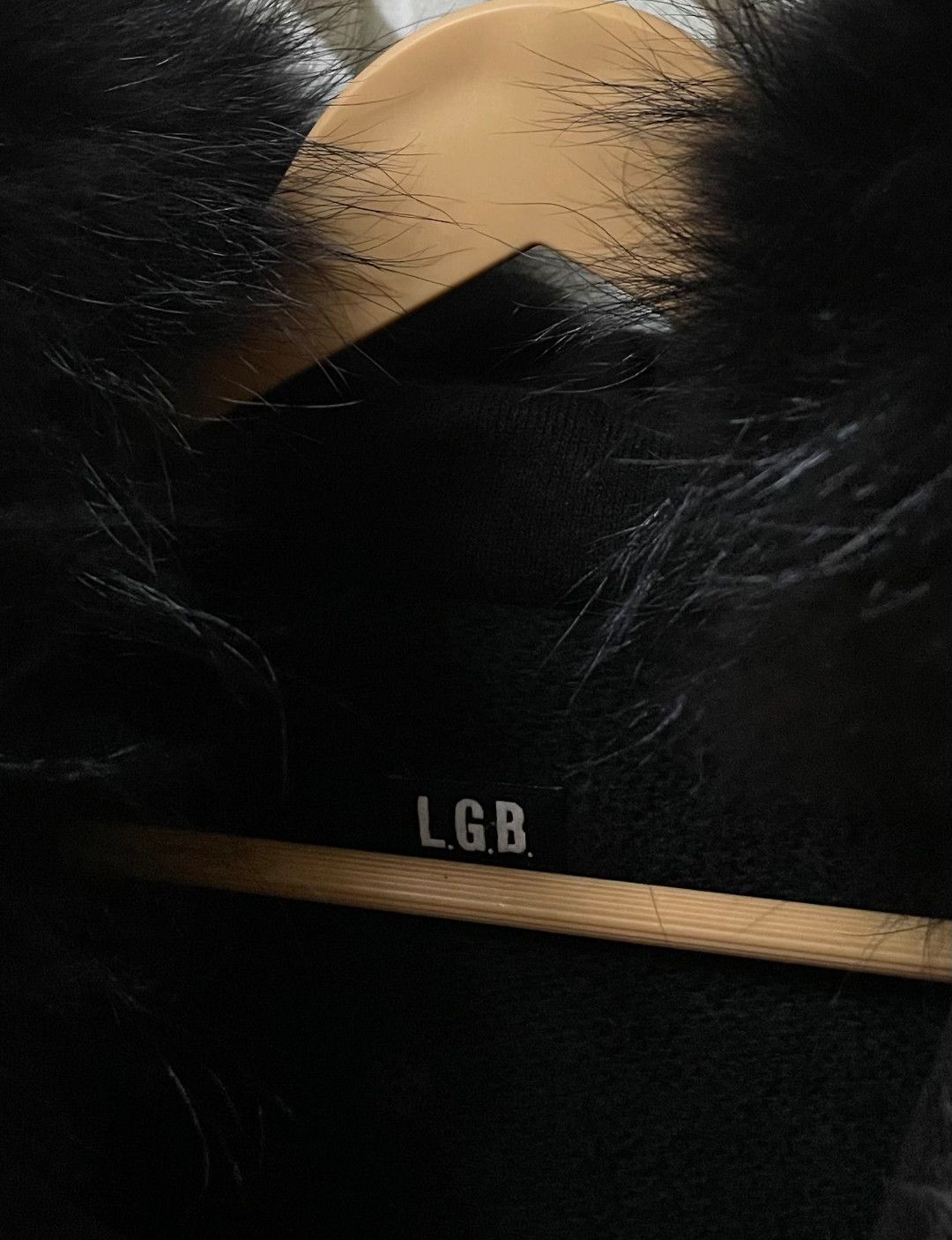 Le Grande Bleu (L.G.B.) L.G.B Black Reversible Fur Parka (size 1!!!) Size US M / EU 48-50 / 2 - 7 Thumbnail