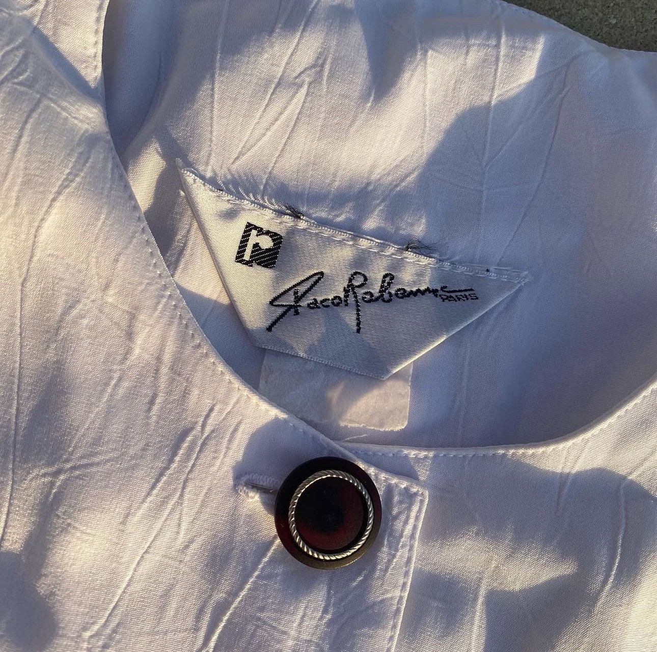 Paco Rabanne NWOT Vintage Paco Rabanne Button-up Shirt Top Size M / US 6-8 / IT 42-44 - 2 Thumbnail