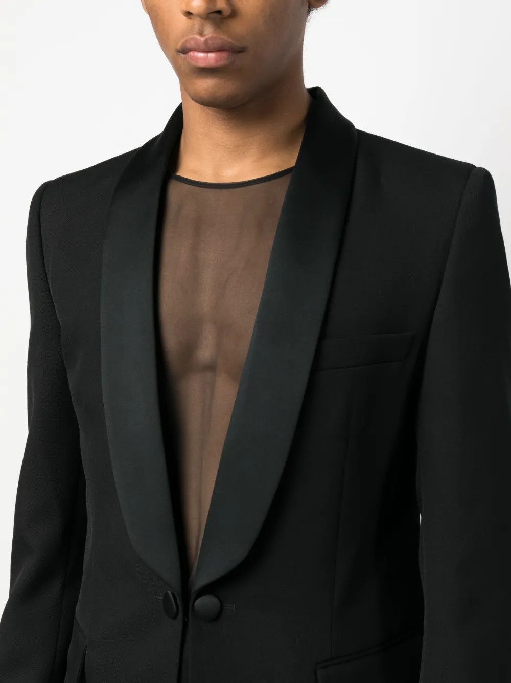 Valentino o1y0525 Blazer in Black Size US L / EU 52-54 / 3 - 2 Thumbnail