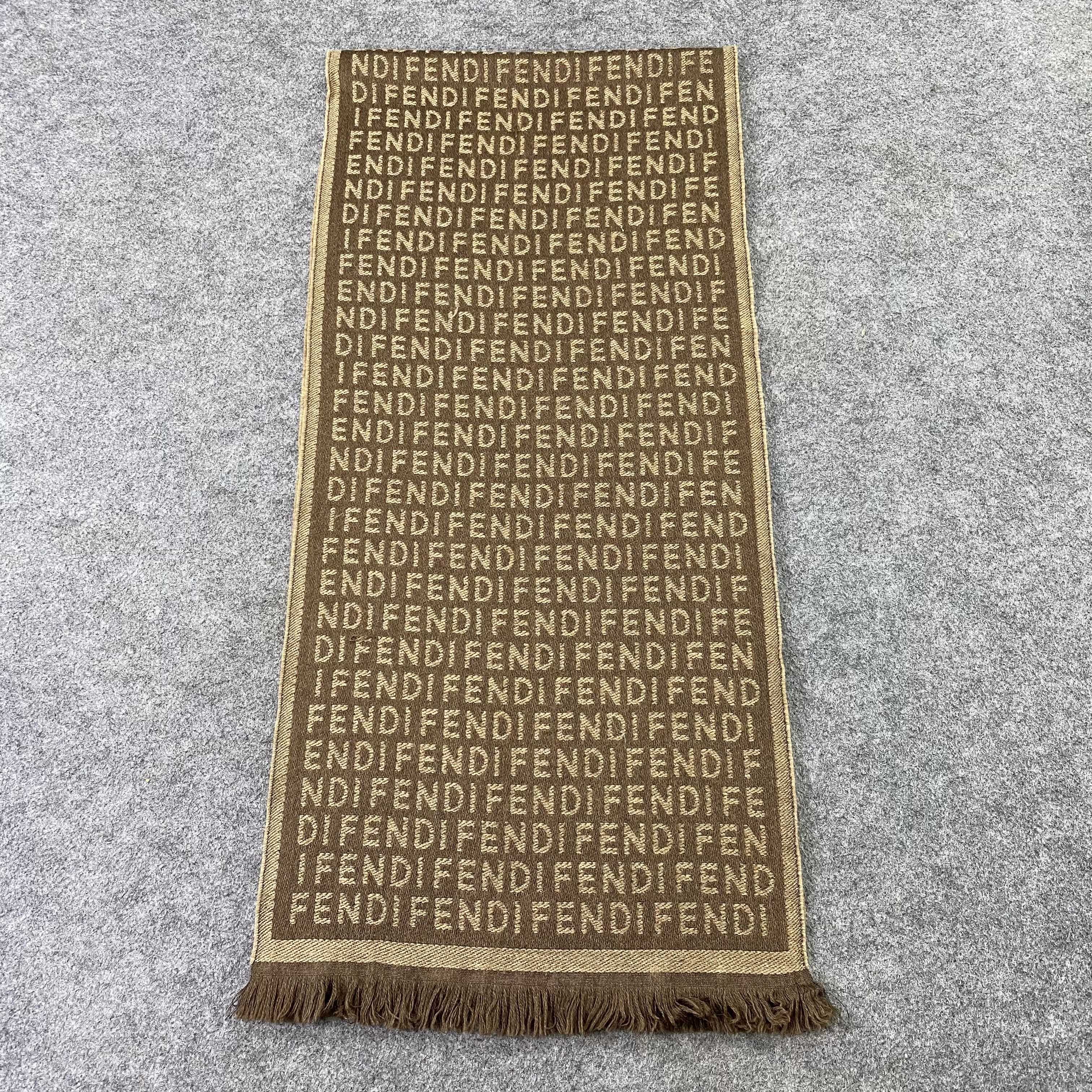 Fendi Fendi Monogram Muffler / Scarf / Neckwear-K048 Size ONE SIZE - 2 Thumbnail