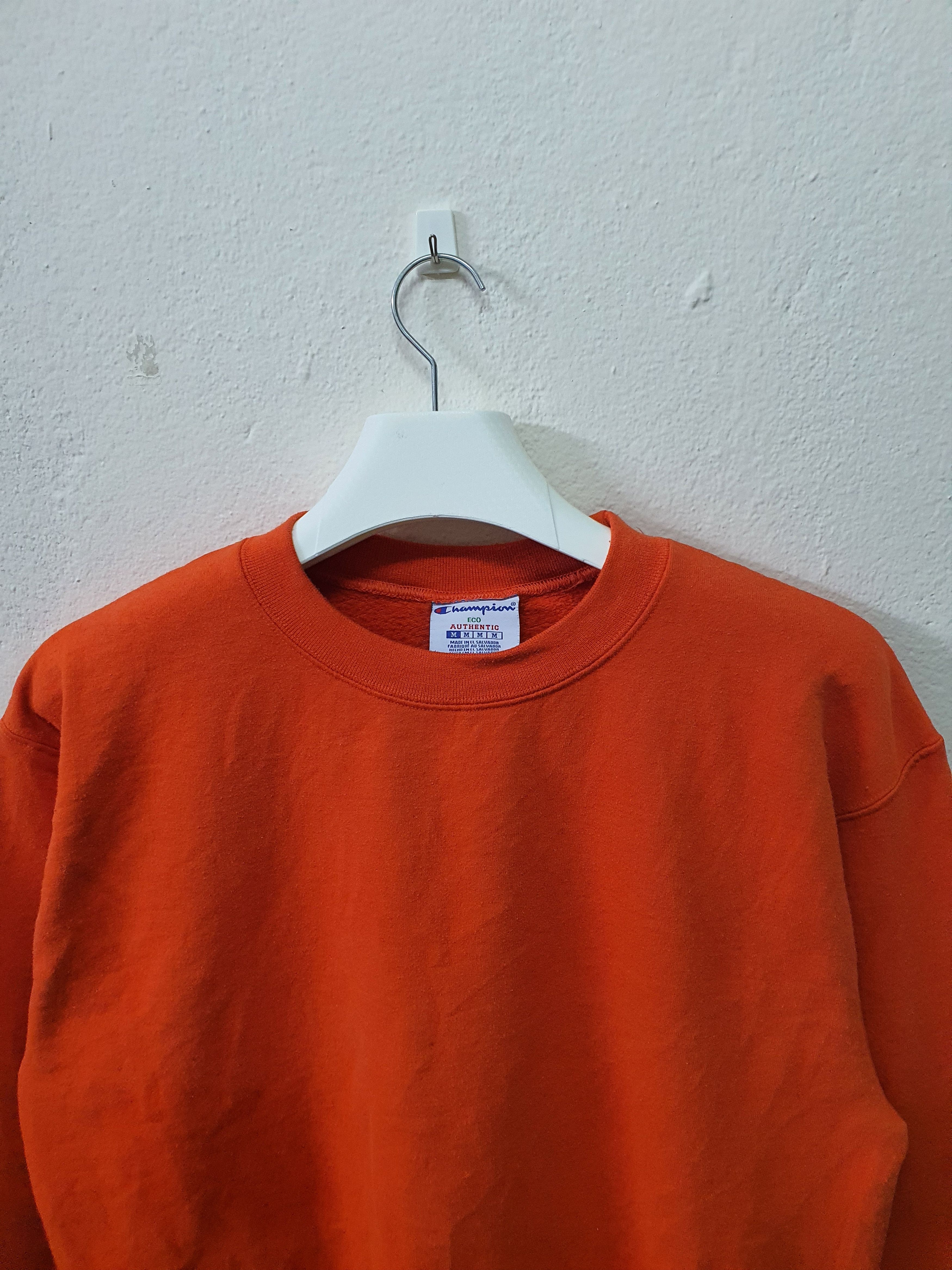 Champion plain orange Champion crewneck sweatshirt Size US M / EU 48-50 / 2 - 3 Thumbnail