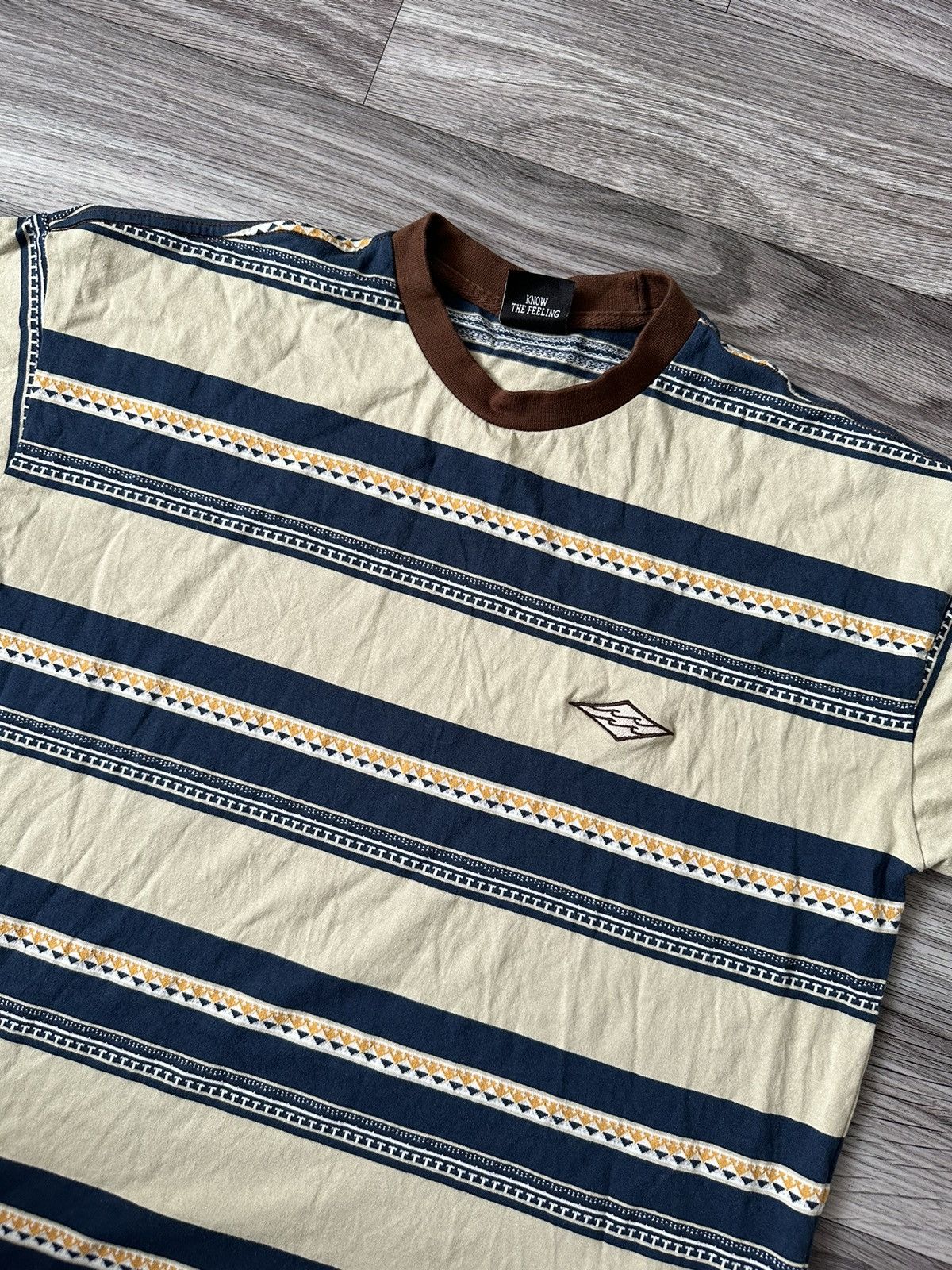 Billabong Billabong Vintage Baxter Knit T shirt small logo surf hype Size US M / EU 48-50 / 2 - 2 Thumbnail