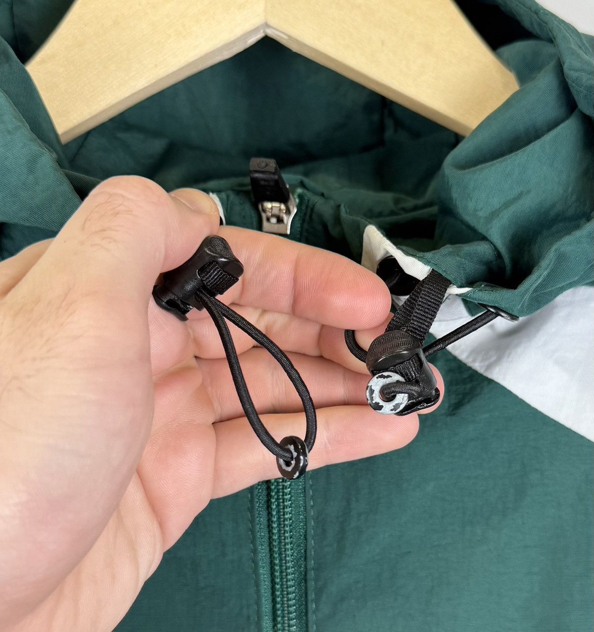 Corteiz Corteiz Spring Full Zip Nylon Jacket Green White Top Hooded Size US M / EU 48-50 / 2 - 12 Thumbnail
