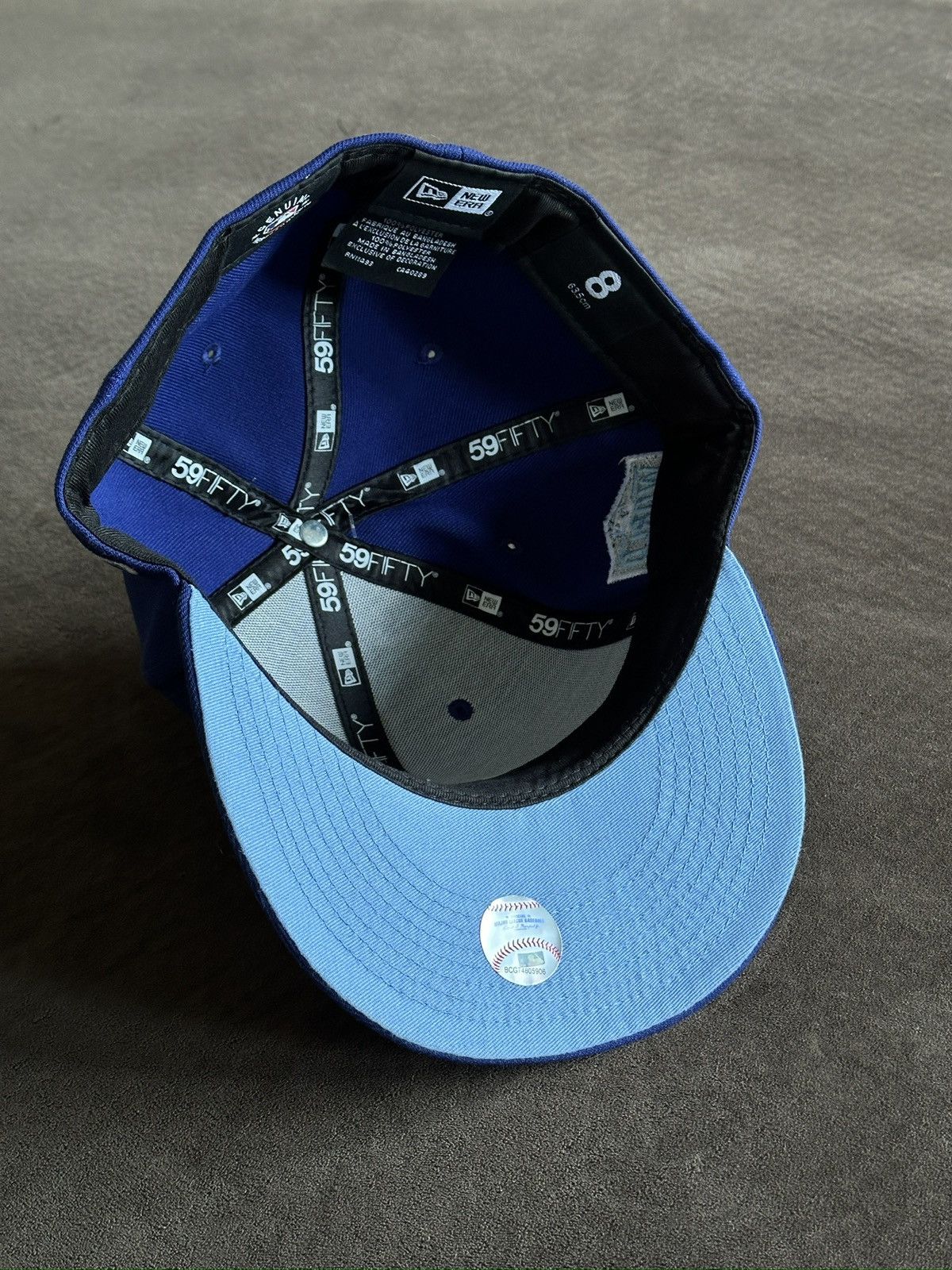 MLB Los Angeles Dodgers Clouds Hat Size 8 Size ONE SIZE - 3 Thumbnail