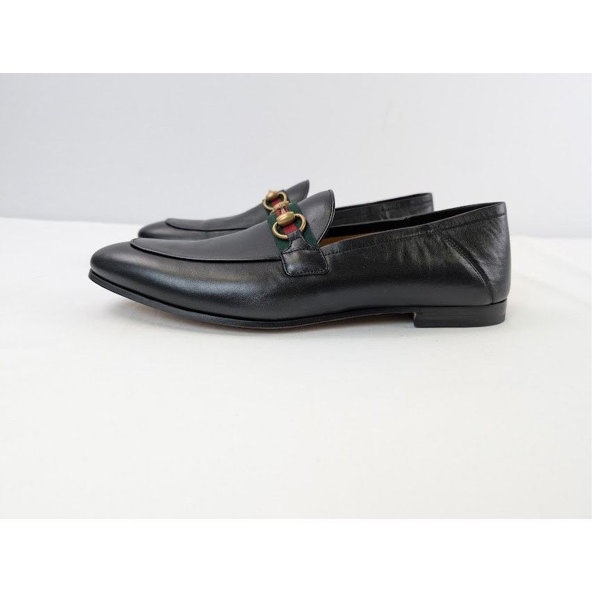 Gucci o1rshd1 Gnello Plonge Leather Loafer Boots in Nero Size US 11.5 / EU 44-45 - 10 Thumbnail