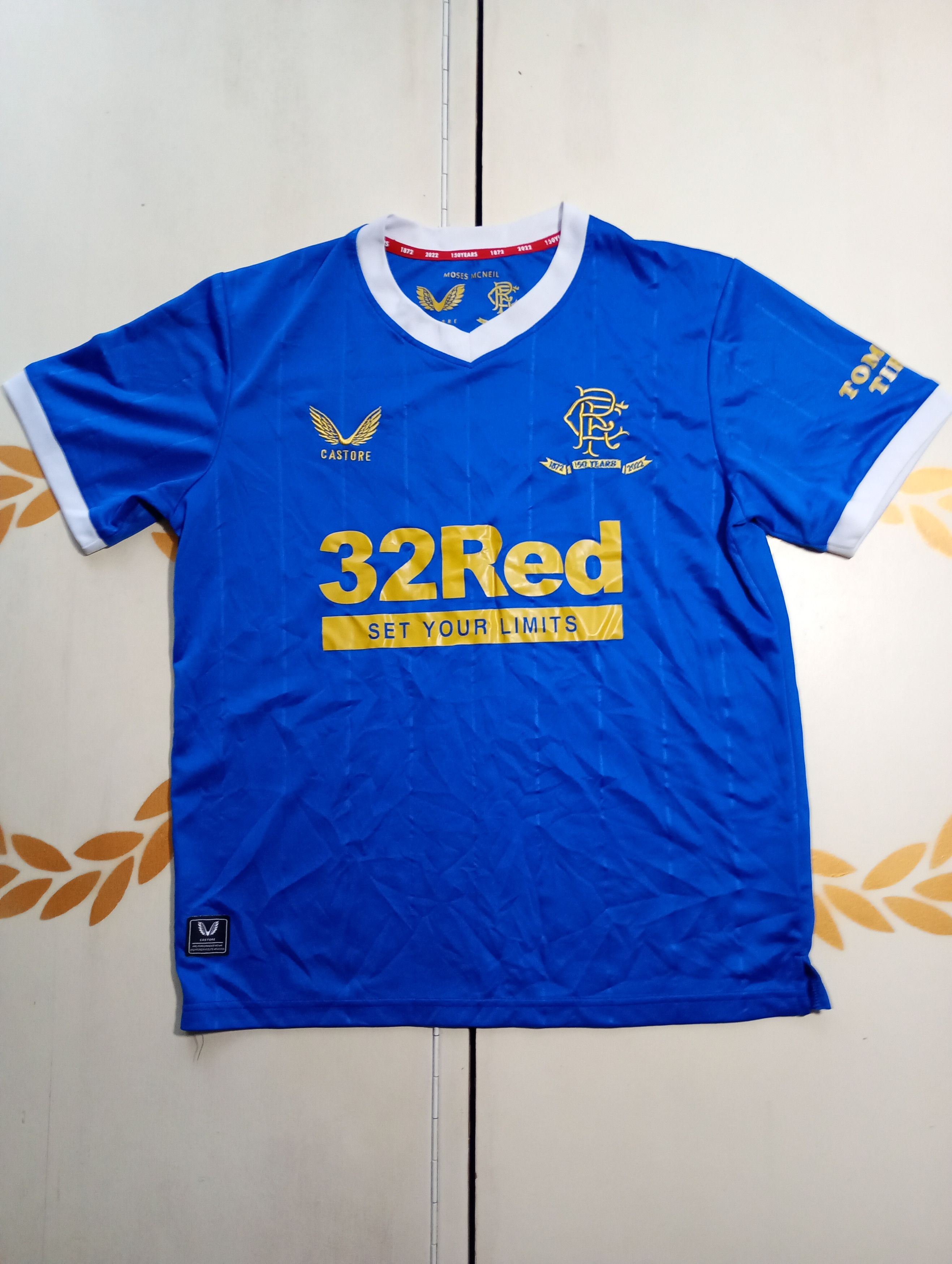 Castore Castore Glasgow Rangers Jersey 150th Anniversary 2021-2022 Size US M / EU 48-50 / 2 - 1 Thumbnail