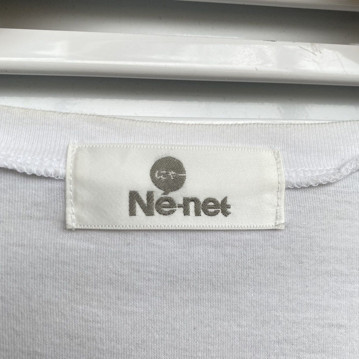 Issey Miyake × Japanese Brand × Ne-Net Ne-Net by Issey Miyake Big Logo Gold Cat Shirts Size US XL / EU 56 / 4 - 4 Thumbnail