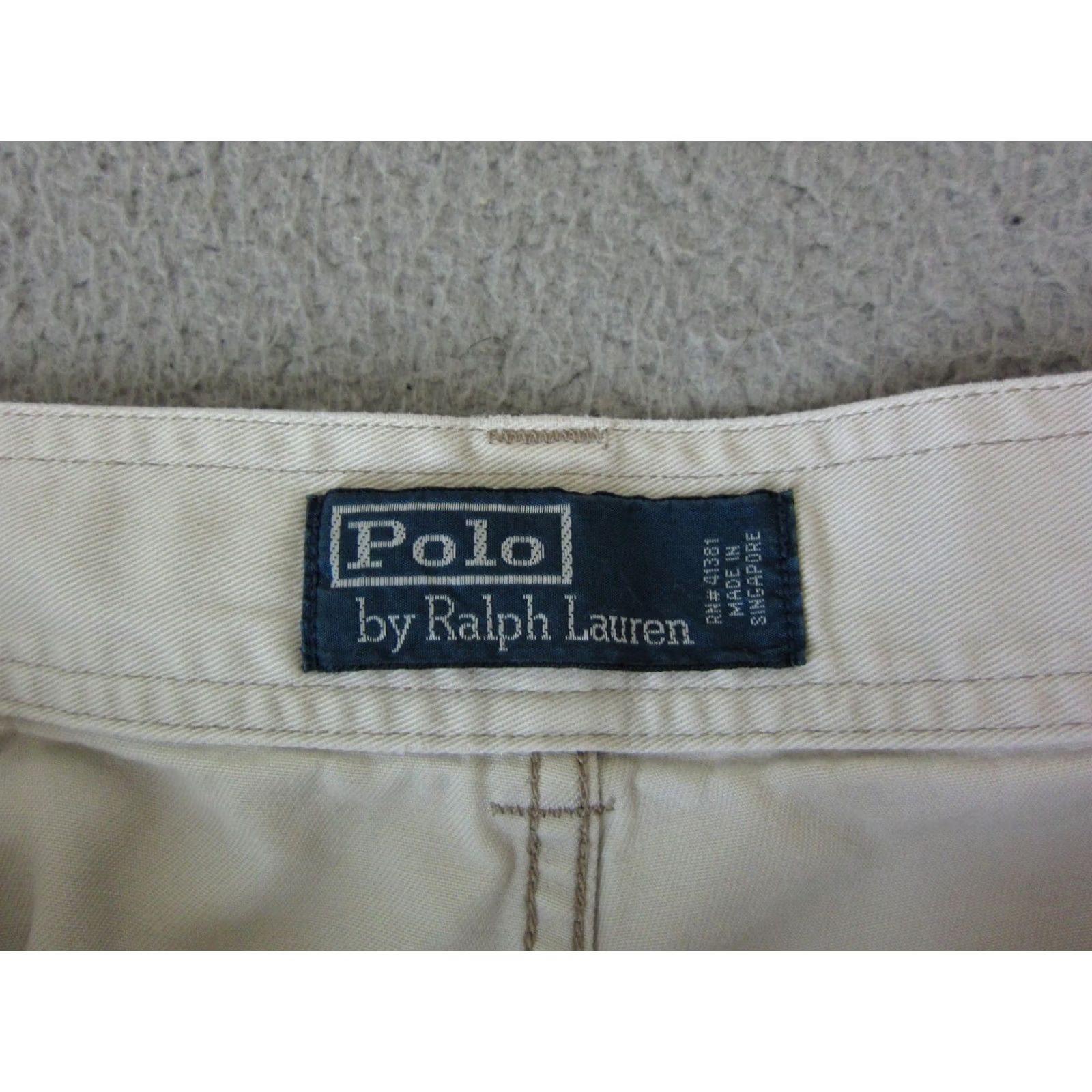 Ralph Lauren VINTAGE Ralph Lauren Shorts Cargo Mens 40 Brown Khaki Cotton Casual 40 Black Navy Cargo/Shorts Mens 40? Size US 40 / EU 56 - 4 Thumbnail