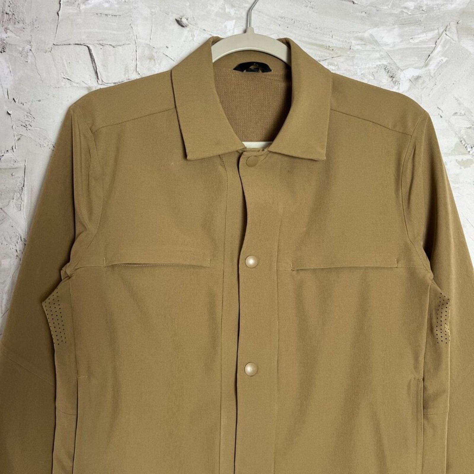 Lululemon Lululemon City Excursion Jacket Brown Mesh Bomber XS Size US XS / EU 42 / 0 - 9 Thumbnail