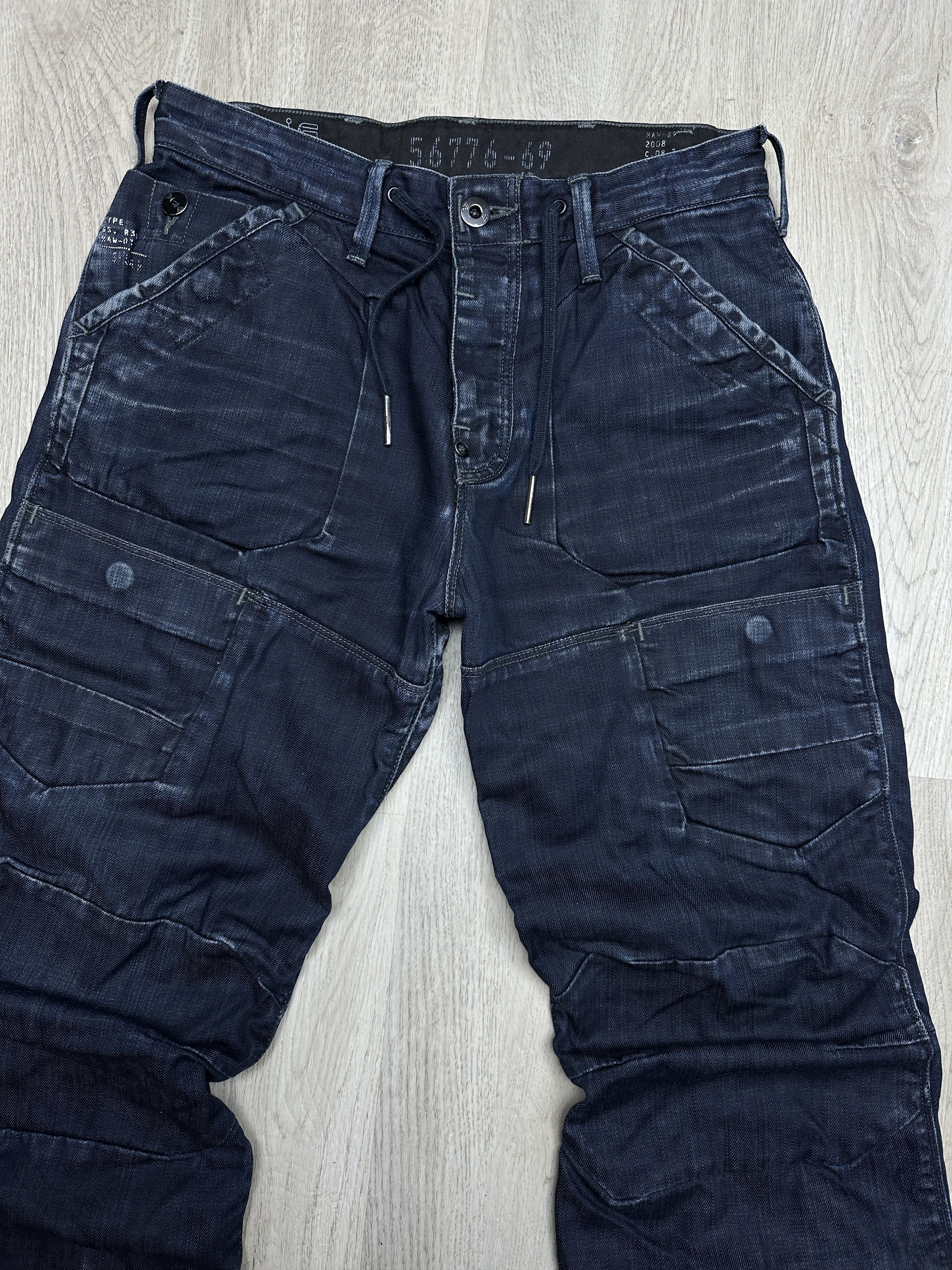 G-Star G Star Raw Mens Elwood Denim Pants Double Knee Jeans Size US 30 / EU 46 - 2 Thumbnail