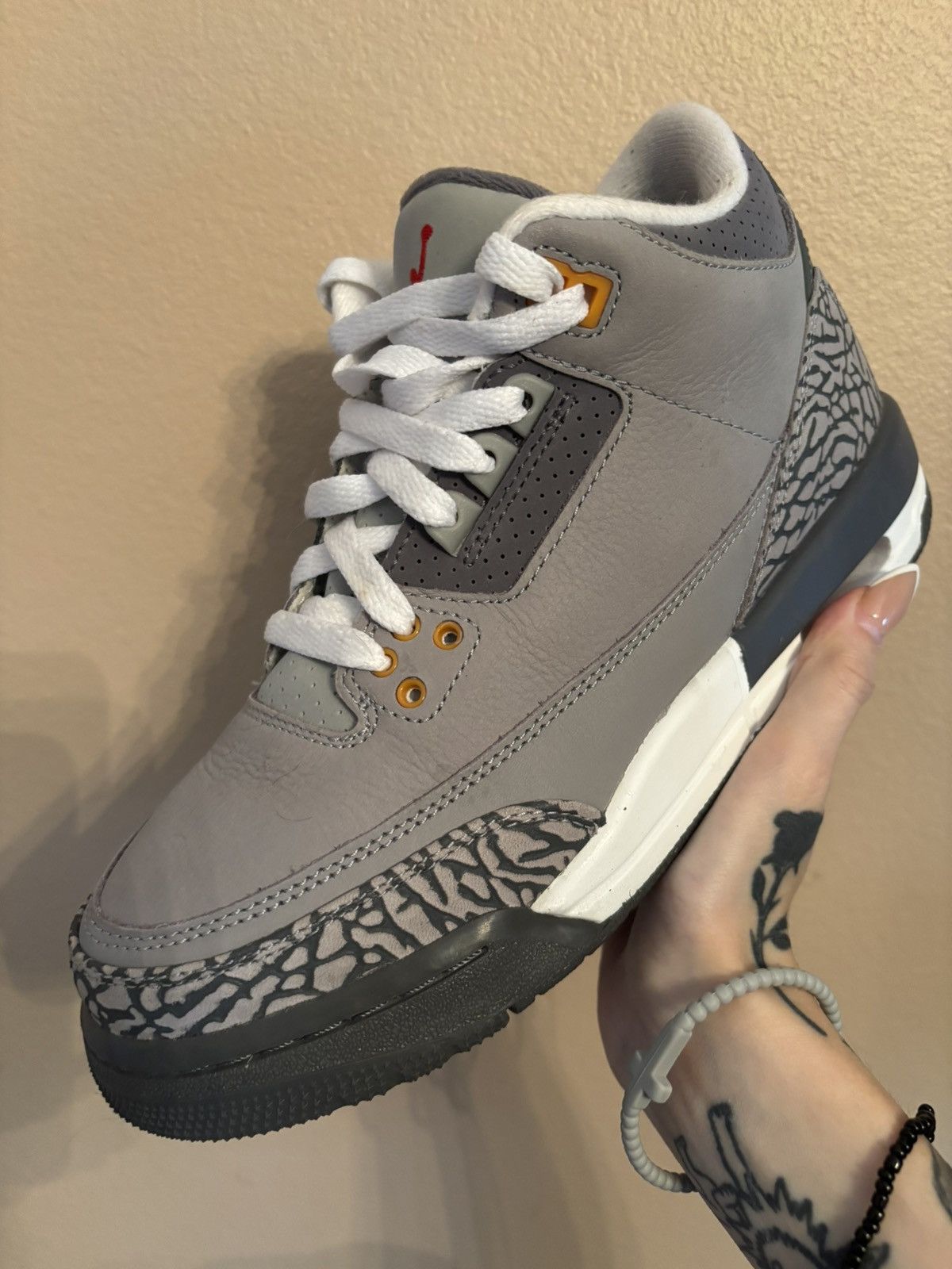 Jordan Brand Air Jordan 3 Retro GS 'Cool Grey' 2021 Size US 6.5 / EU 39-40 - 1 Thumbnail