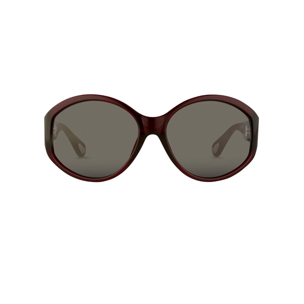 Ann Demeulemeester Ann Demeulemeester Sunglasses Oversized Bordeaux Red Size ONE SIZE - 2 Thumbnail