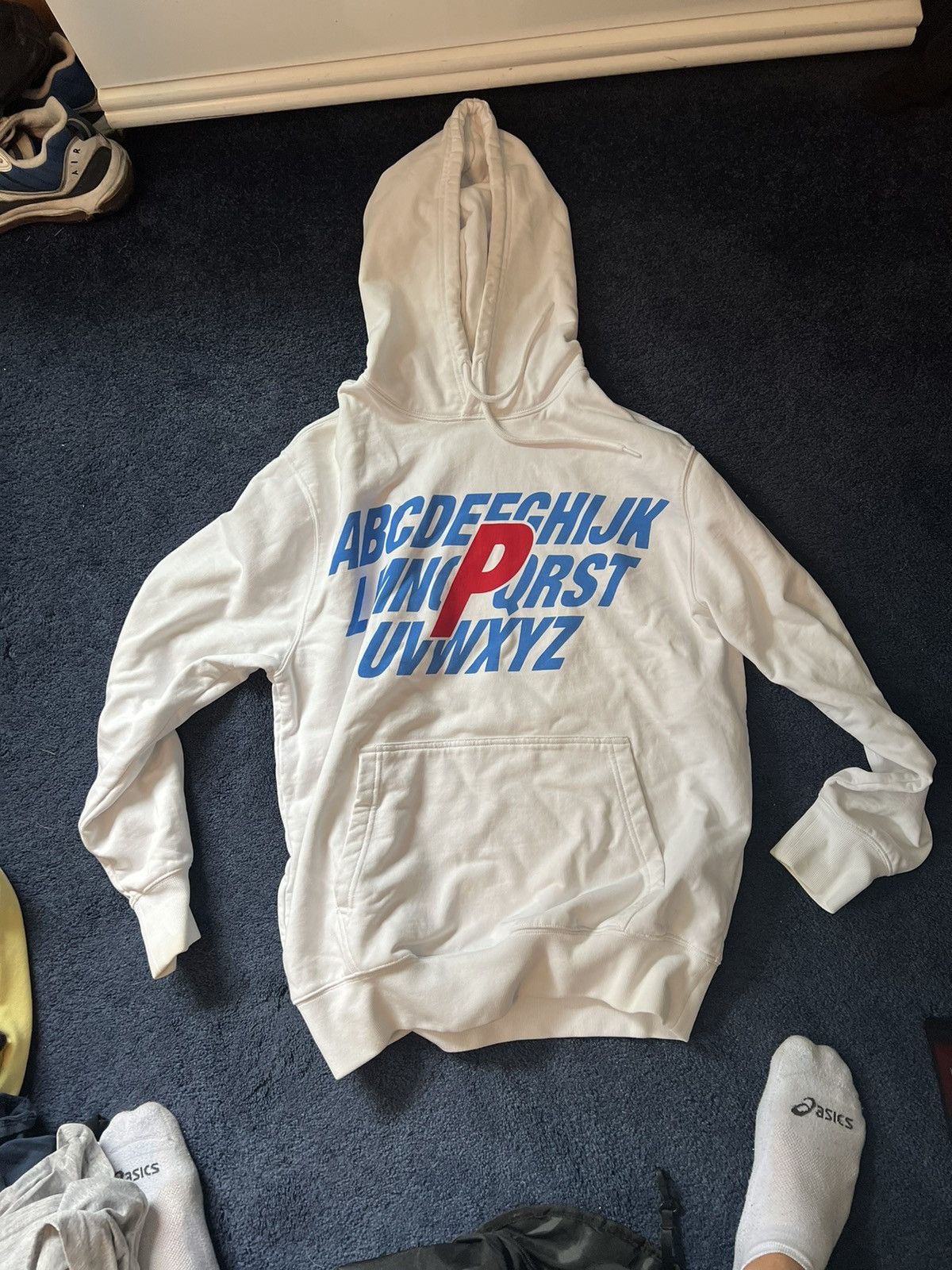 Palace Palace Alphabet Hoodie White - N Size US M / EU 48-50 / 2 - 1 Thumbnail