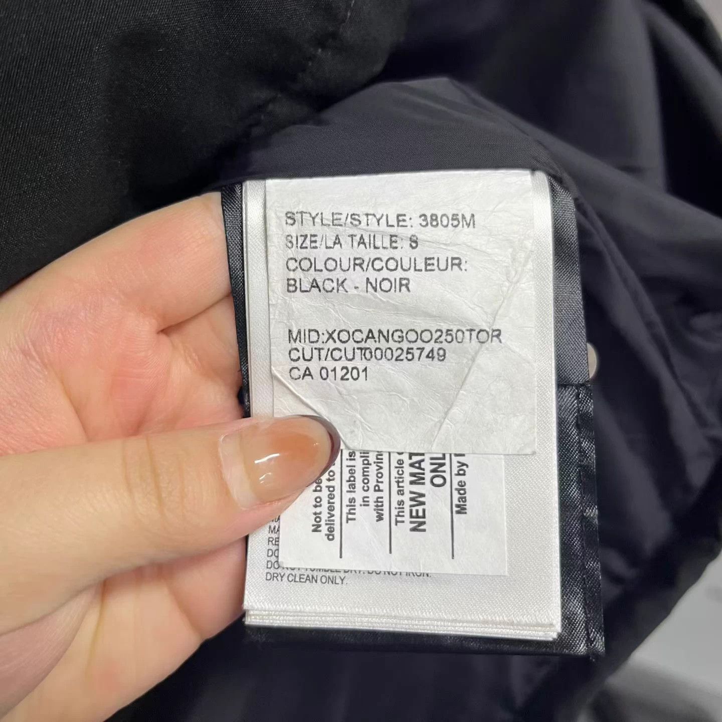 Canada Goose Canada Goose Red Label Solid Hooded Zipper Puffer S Size US S / EU 44-46 / 1 - 4 Thumbnail
