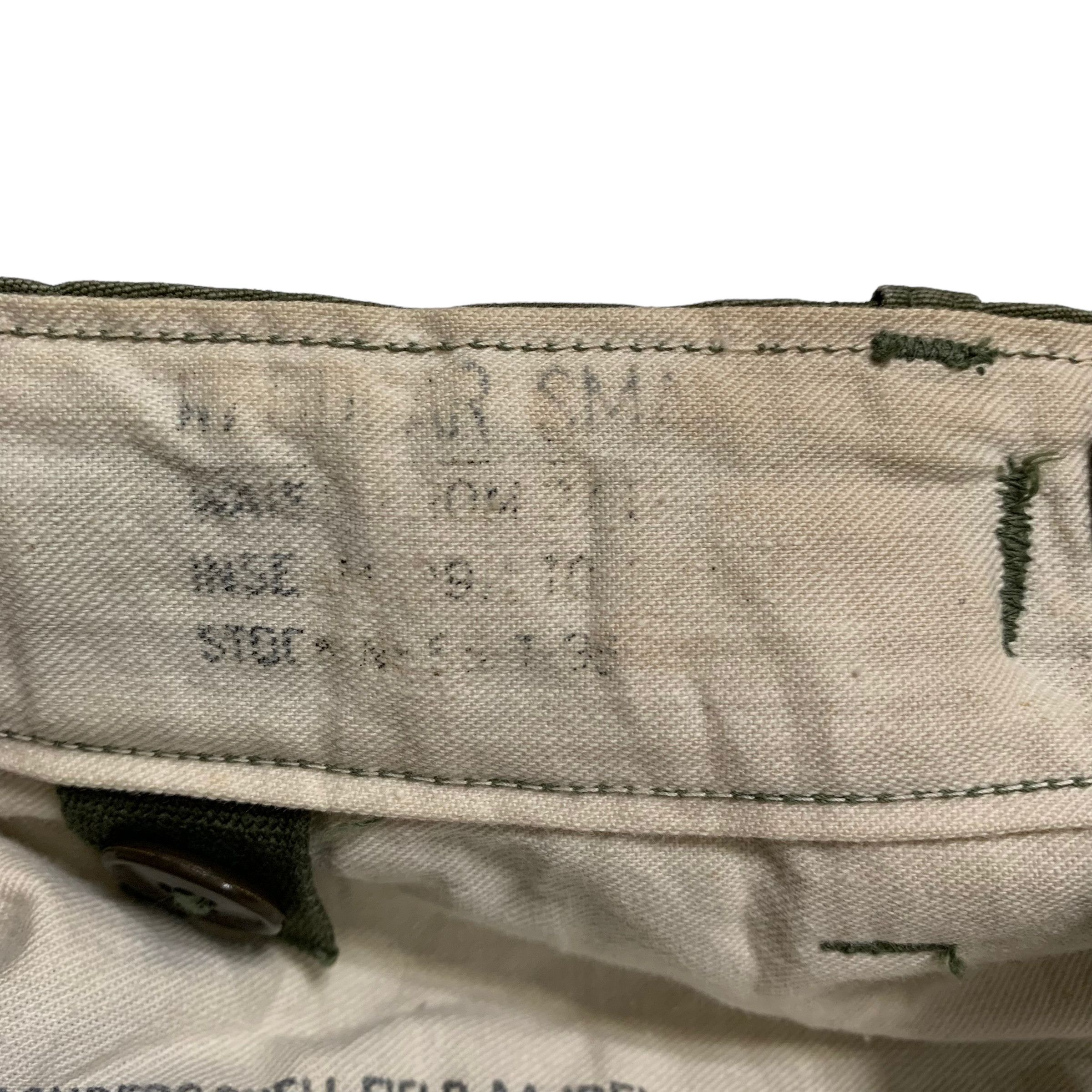 Vintage Vintage 50s M-1951 Military Cargo Pants Size US 32 / EU 48 - 14 Thumbnail