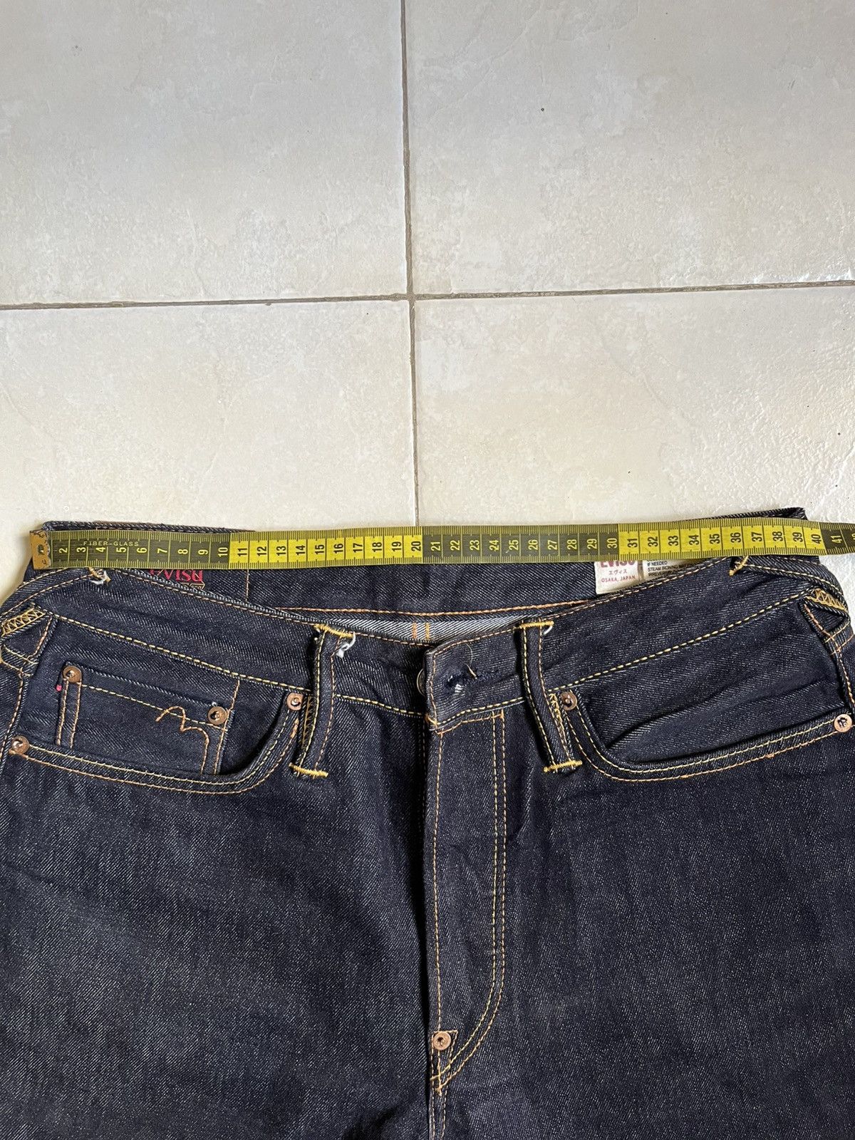 Evisu Evisu diacock jeans Size US 33 - 11 Thumbnail
