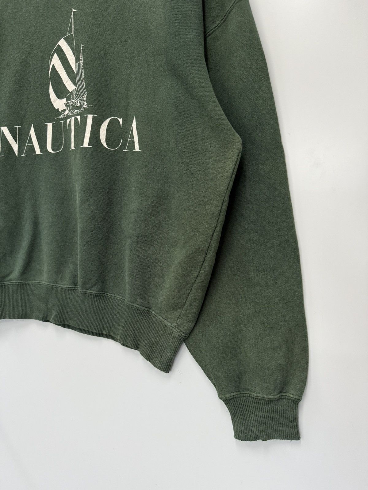 Nautica 🔥 Vintage 90's Nautica Sweatshirt - N Size US M / EU 48-50 / 2 - 2 Thumbnail
