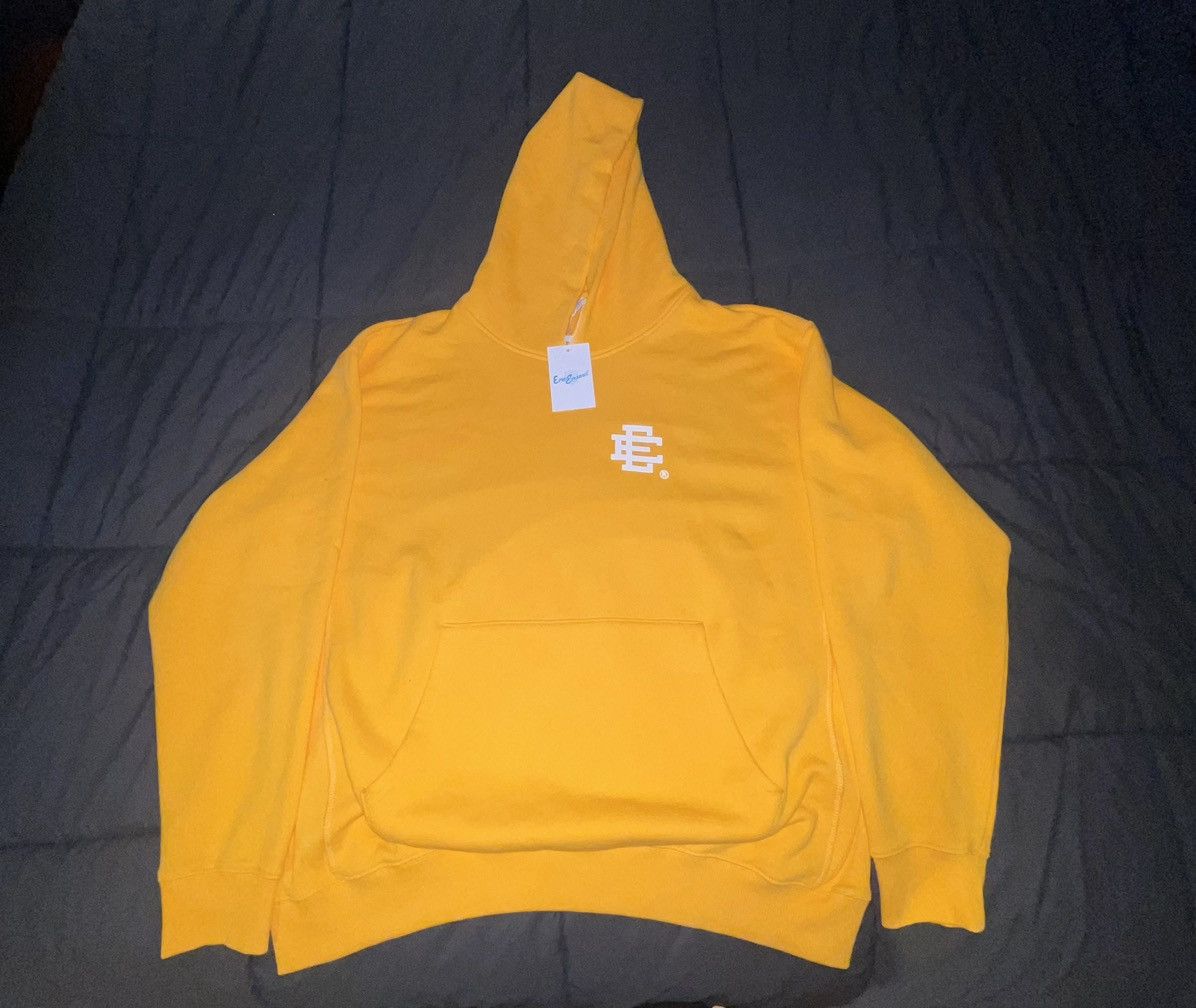 image of Eric Emanuel Hoodie in Yellow, Men's (Size 2XL)