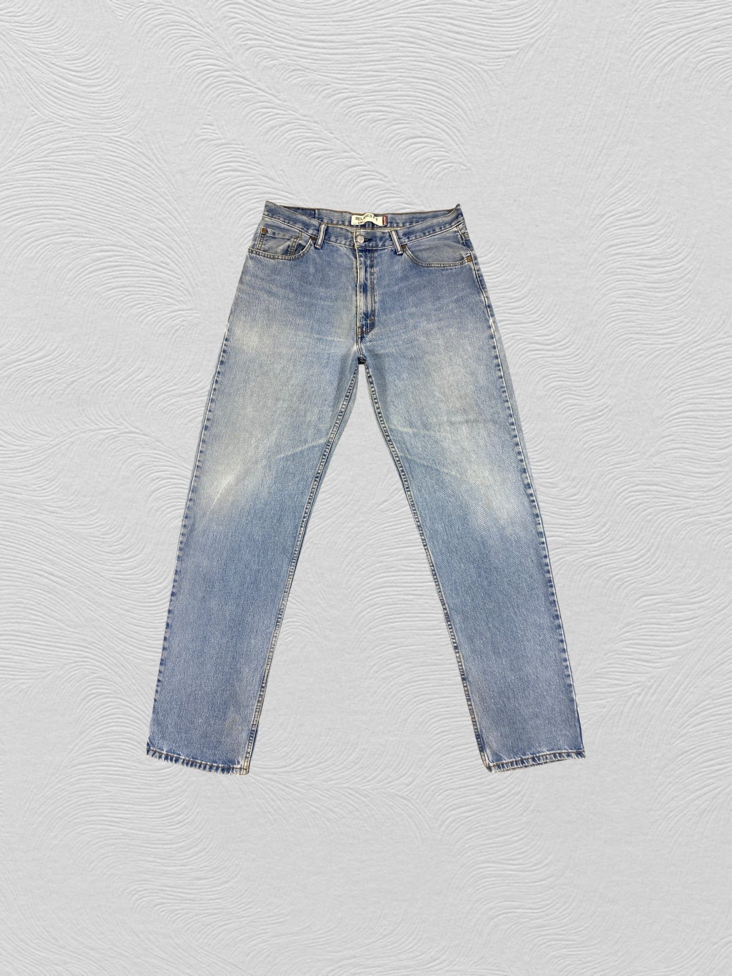 Levi's Light Wash Vintage Levi's 550 Relaxed Fit Denim 36x35 -JN652 Size US 36 / EU 52 - 1 Thumbnail