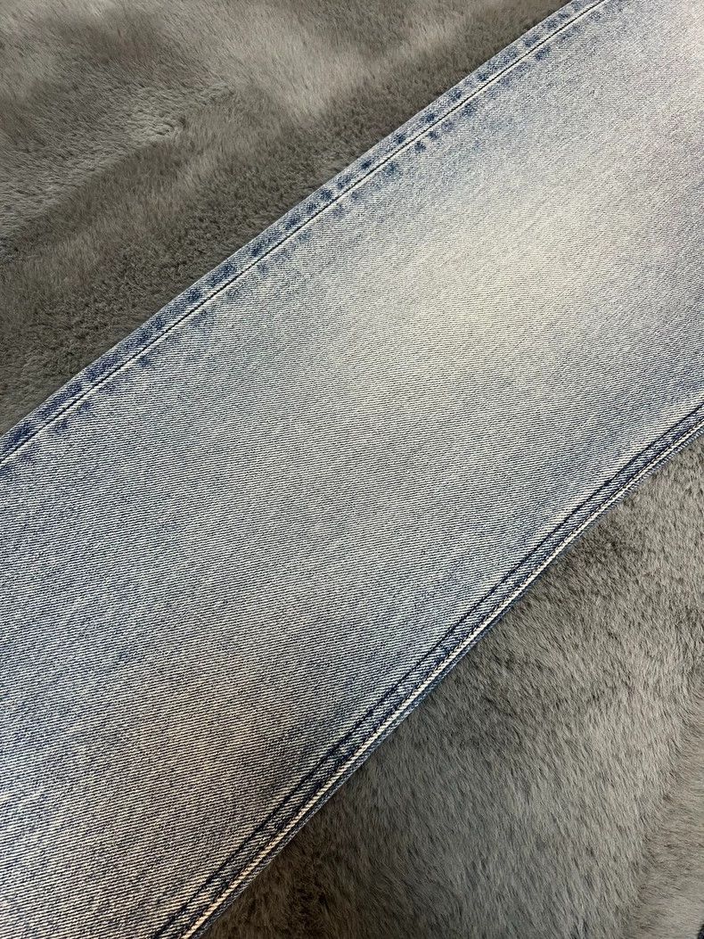 Celine CELINE Ice blue washed straight jeans Size US 31 - 6 Thumbnail