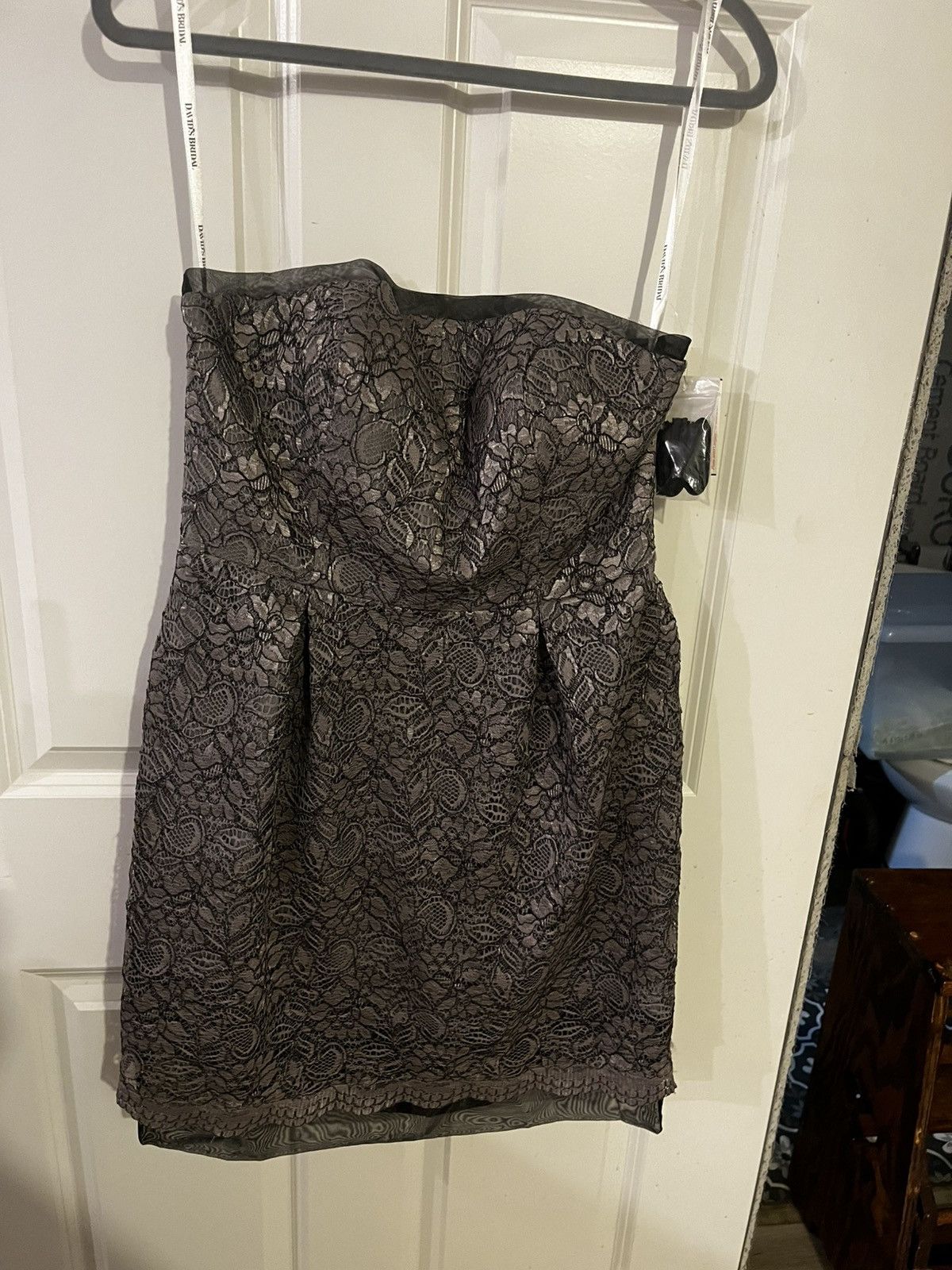 Other Davids Bridal NWT formal dress Size L / US 10 / IT 46 - 1 Thumbnail