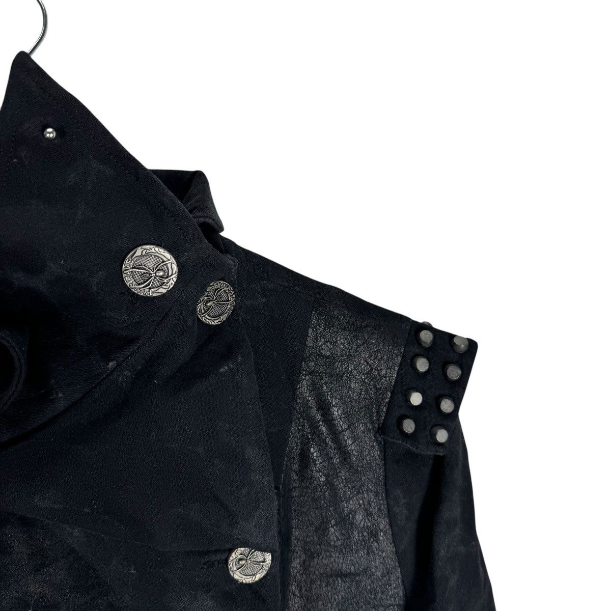 If Six Was Nine × Japanese Brand ☀️PUNKRAVE GOTH PUNK SKULL BUTTON JACKET Size XL / US 12-14 / IT 48-50 - 9 Thumbnail
