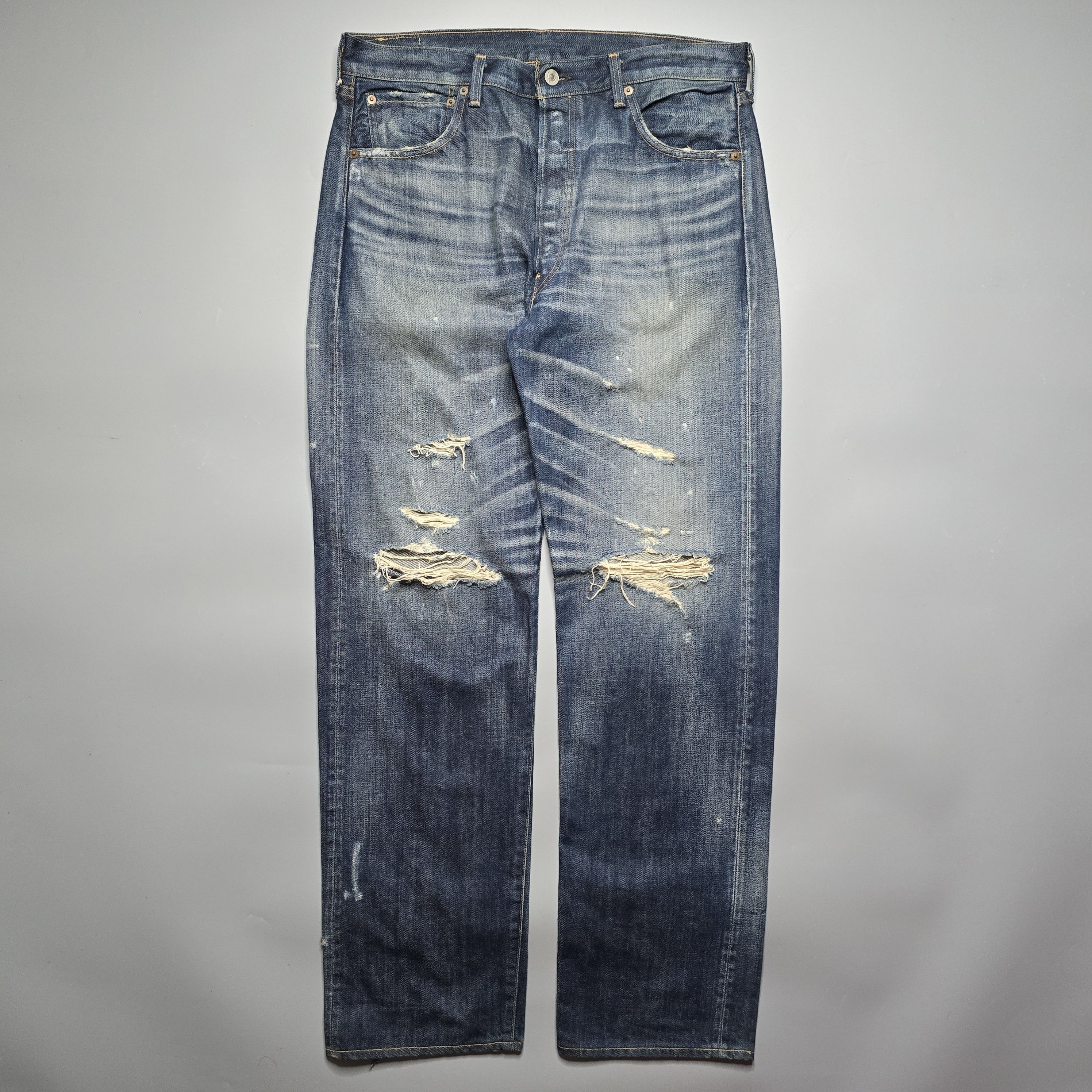 Levi's × Levi's Vintage Clothing Levi's - 501XX 1971 Japan Repro - 10 Year Wash - 2006 Size US 36 / EU 52 - 1 Thumbnail