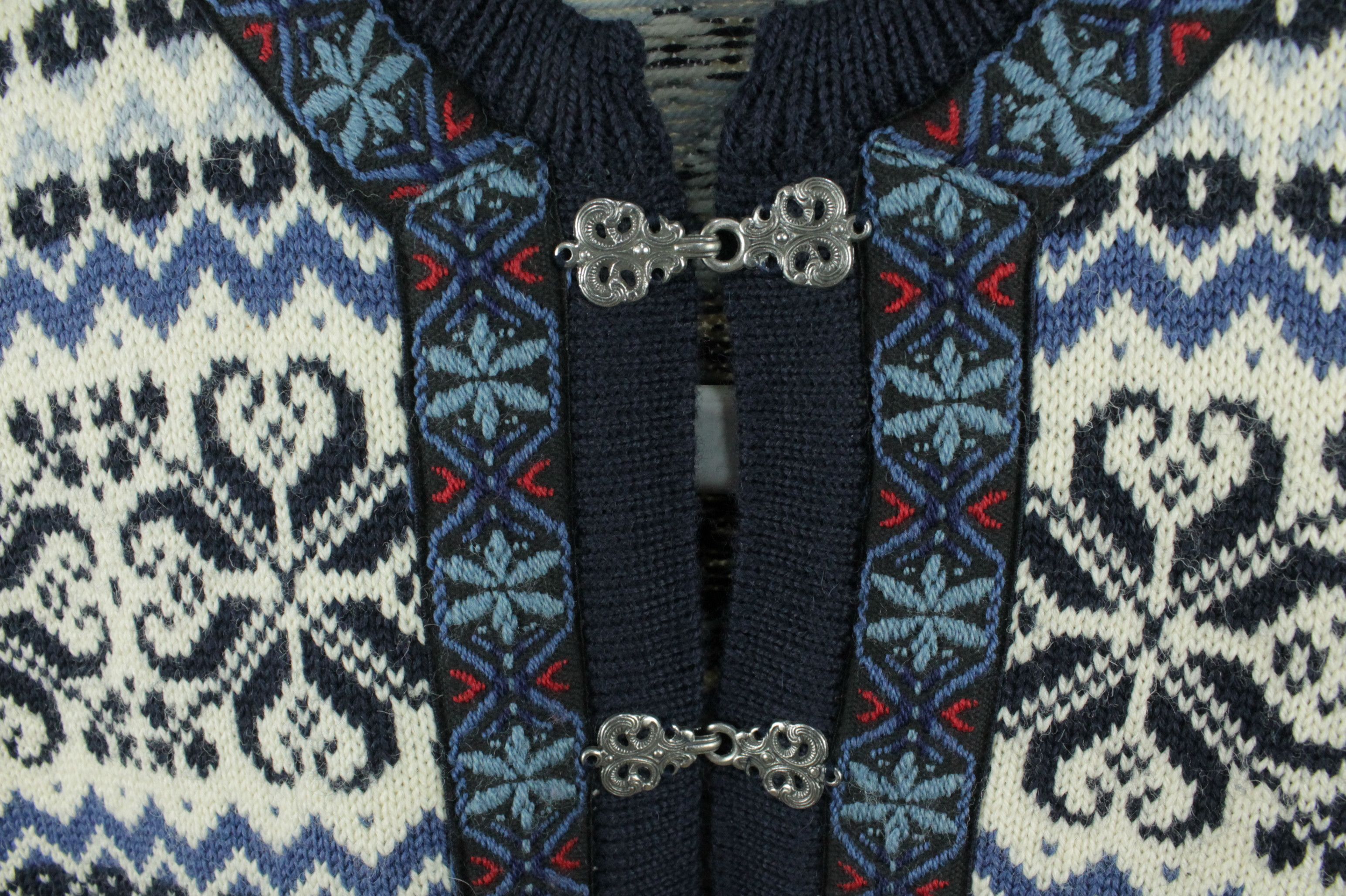 Other Skjaeveland Of Norway Knit Cardigan Wool Sweater Size M / US 6-8 / IT 42-44 - 6 Thumbnail