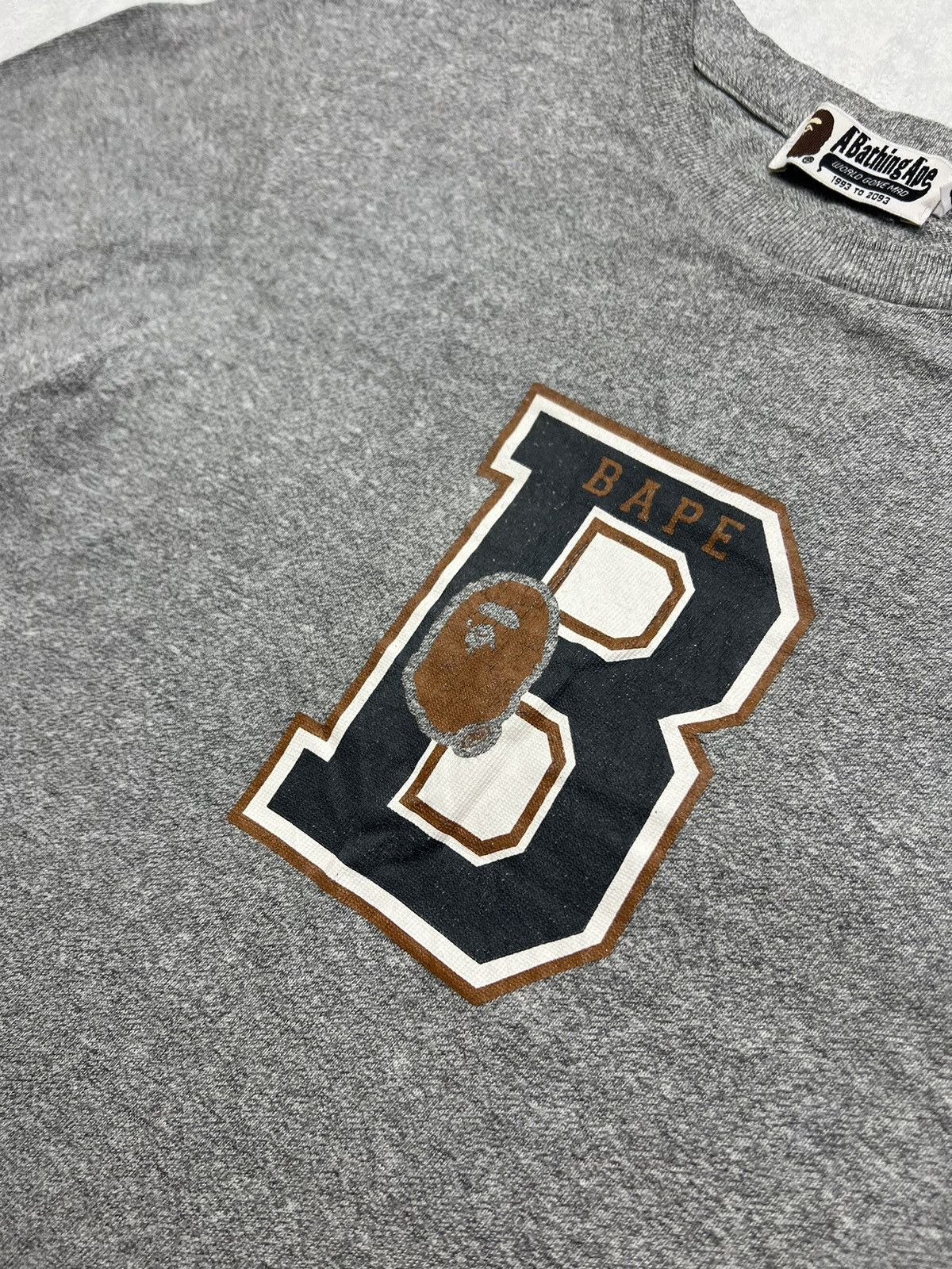 Bape BAPE COLLEGE B APE HEAD TEE Size US M / EU 48-50 / 2 - 4 Thumbnail