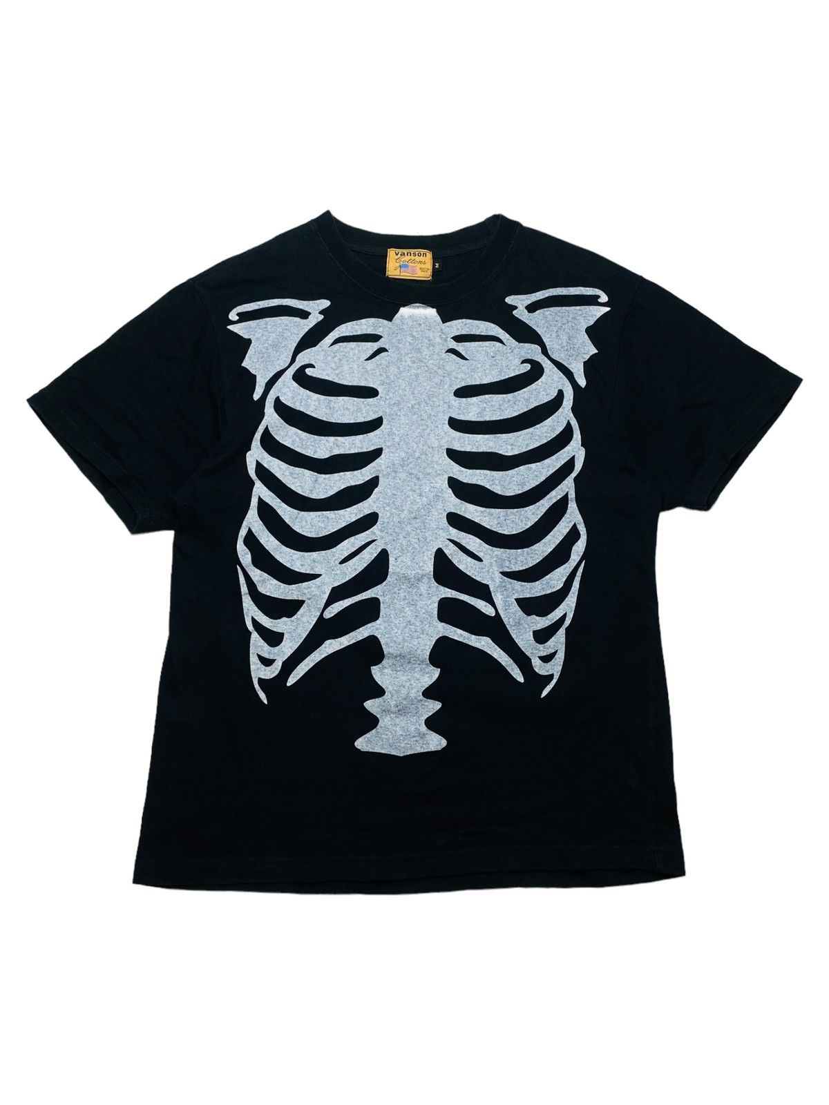 14th Addiction 2000s Vanson - Skeleton Tee Size US M / EU 48-50 / 2 - 4 Thumbnail