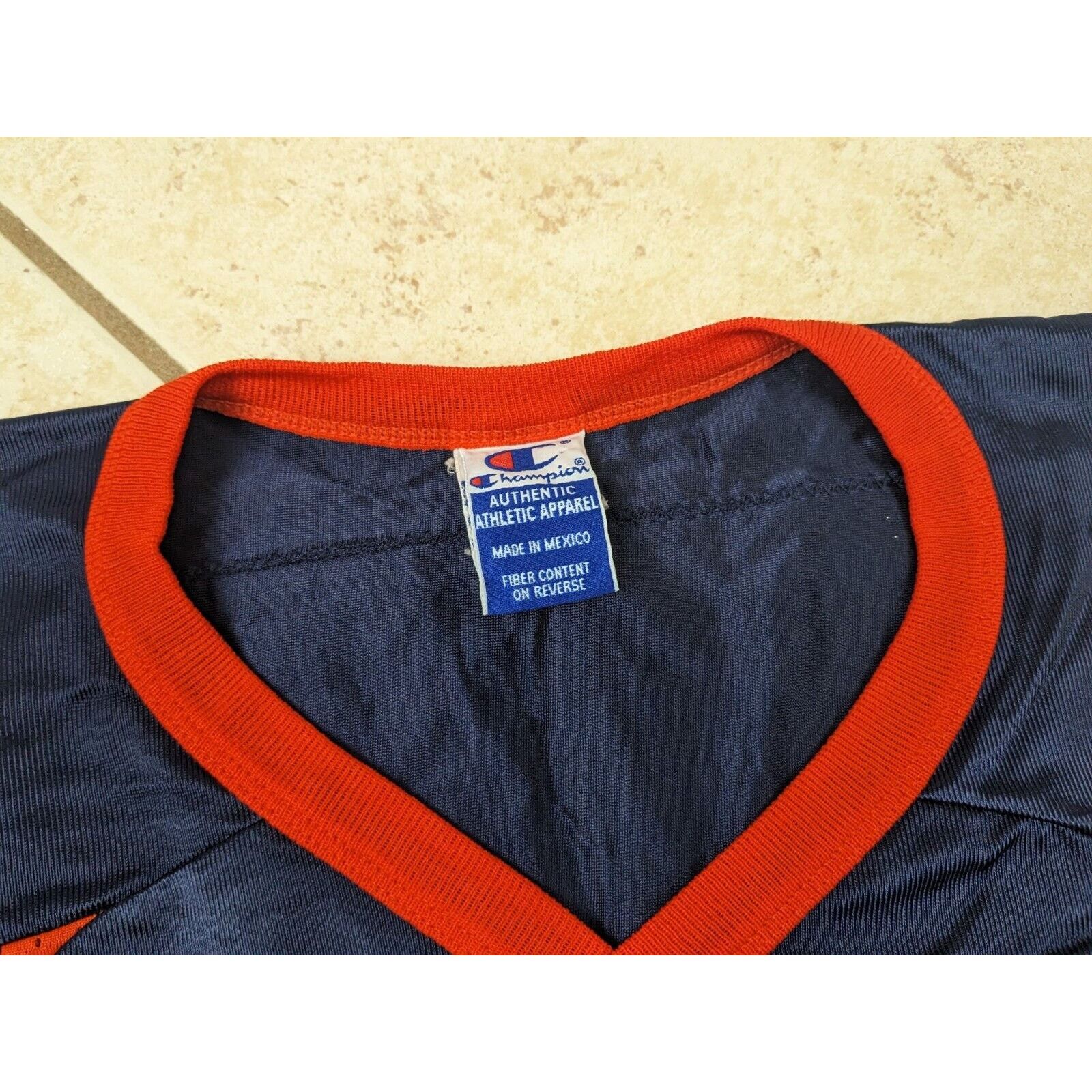 Champion Vtg Denver Broncos Jersey XL 48 Blue Champion Elway #7 NFL Size US XL / EU 56 / 4 - 2 Thumbnail