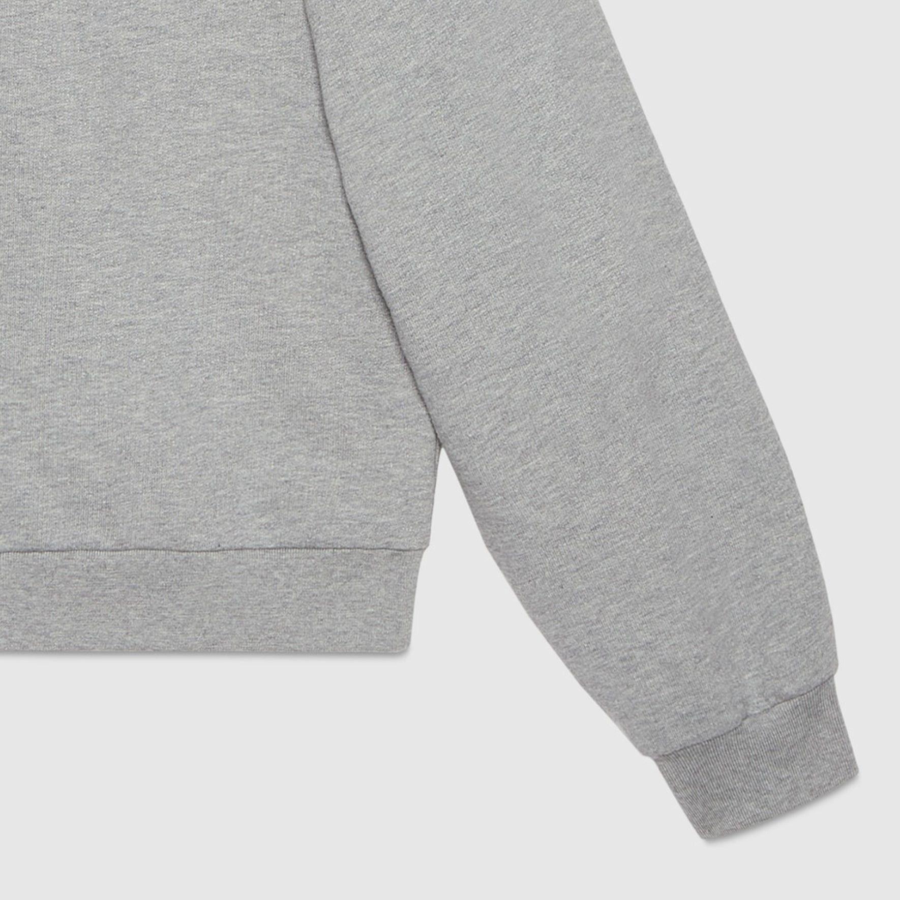 Gucci o1loc1c0925 Cotton Jersey Printed Sweatshirt in Gray Size US S / EU 44-46 / 1 - 3 Thumbnail
