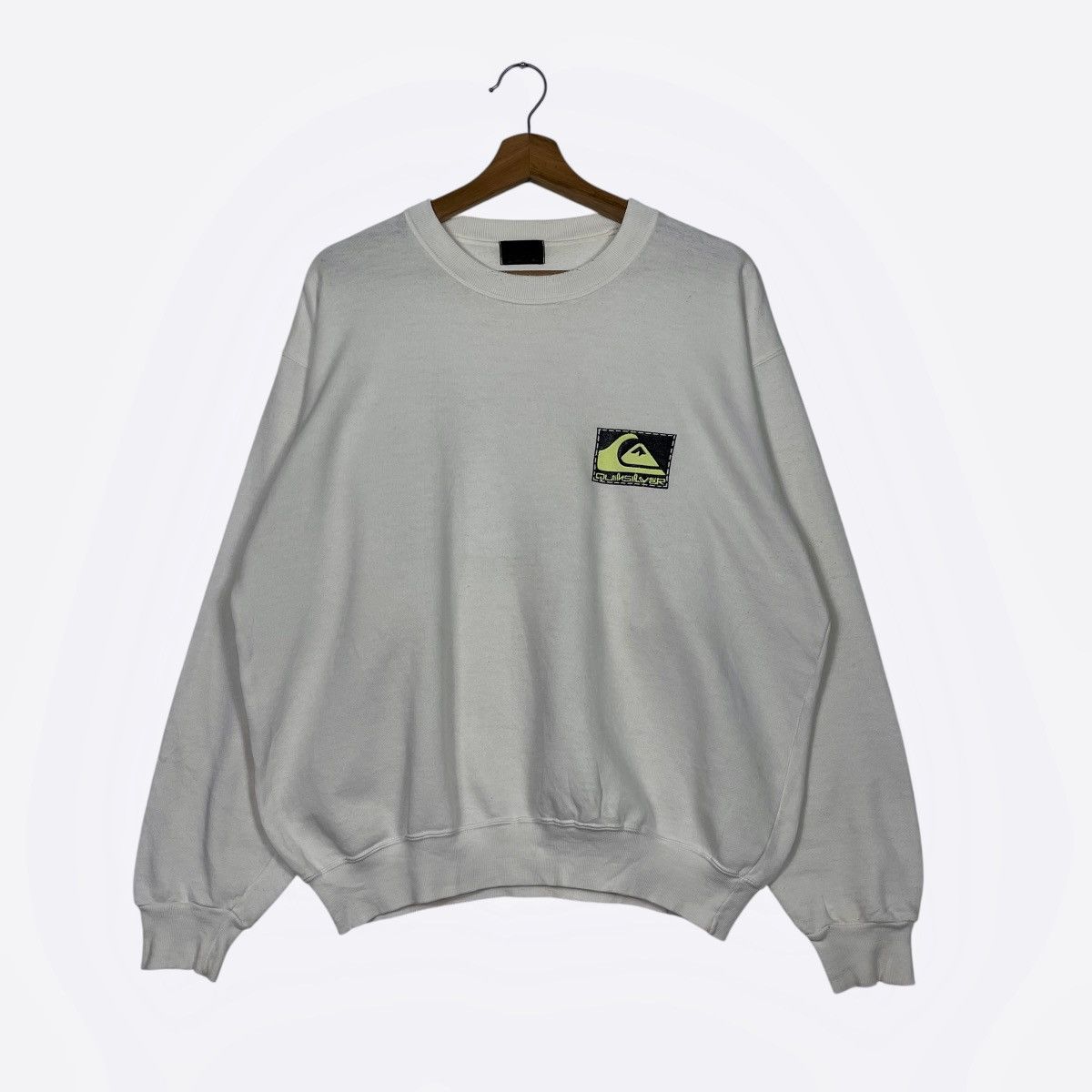 Quiksilver Vintage 90s Quiksilver Big Logo Crewneck Sweatshirt Size US M / EU 48-50 / 2 - 3 Thumbnail