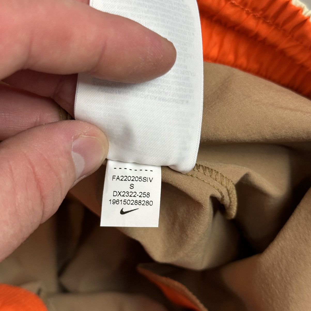 Nike Nike jogger pants S swoosh brown streetwear Size US 30 / EU 46 - 5 Thumbnail