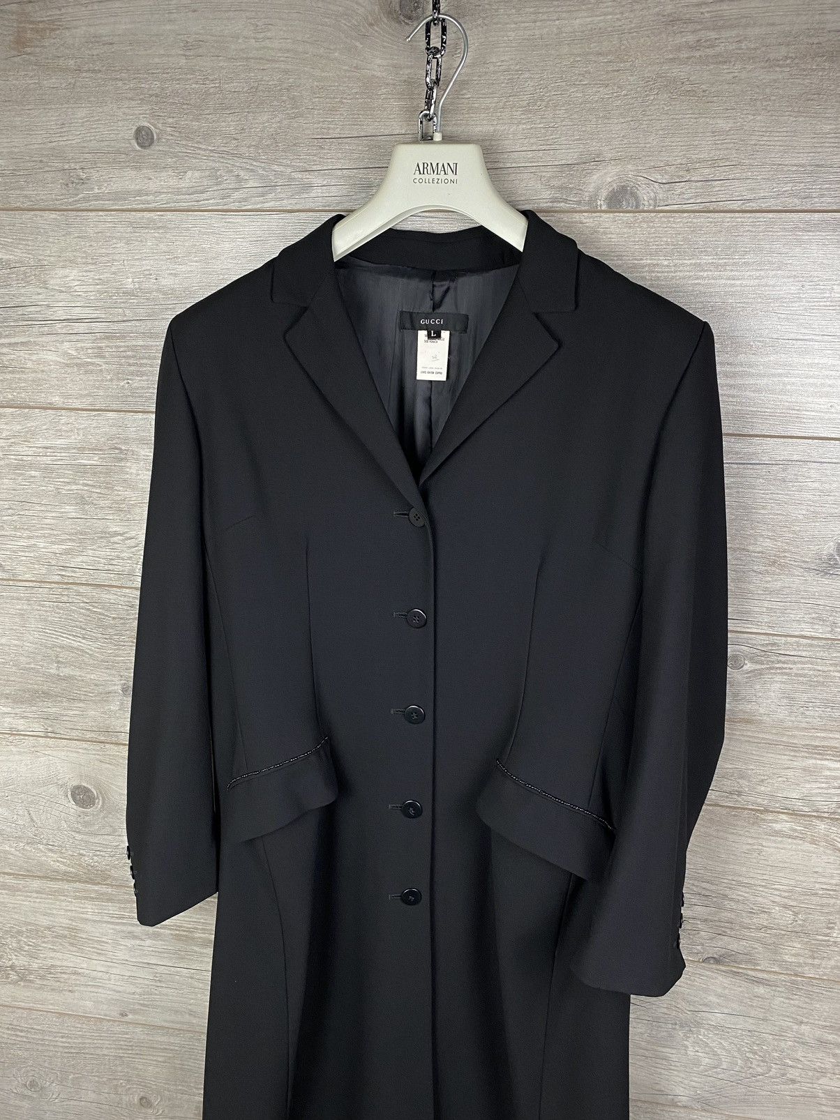 Gucci × Vintage WOMEN'S VERY OLD VINTAGE COAK GUCCI SIZE L Size L / US 10 / IT 46 - 24 Thumbnail
