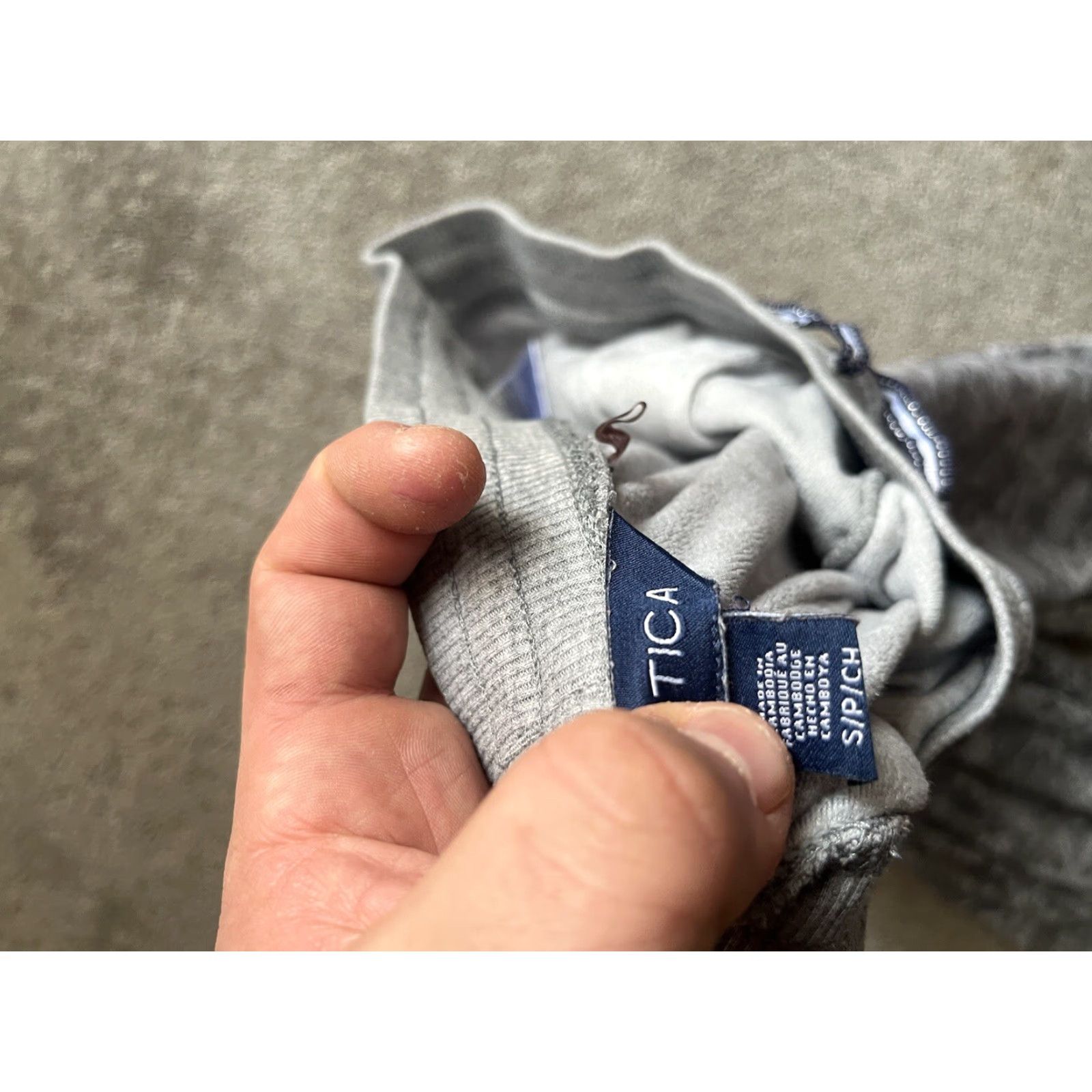 Nautica Nautica Ladies Thermal Velour Lounge Sleep Pant Small Gray Womens Lounge Pants S Velour 90s? (Wait) Size 28" / US 6 / IT 42 - 5 Thumbnail
