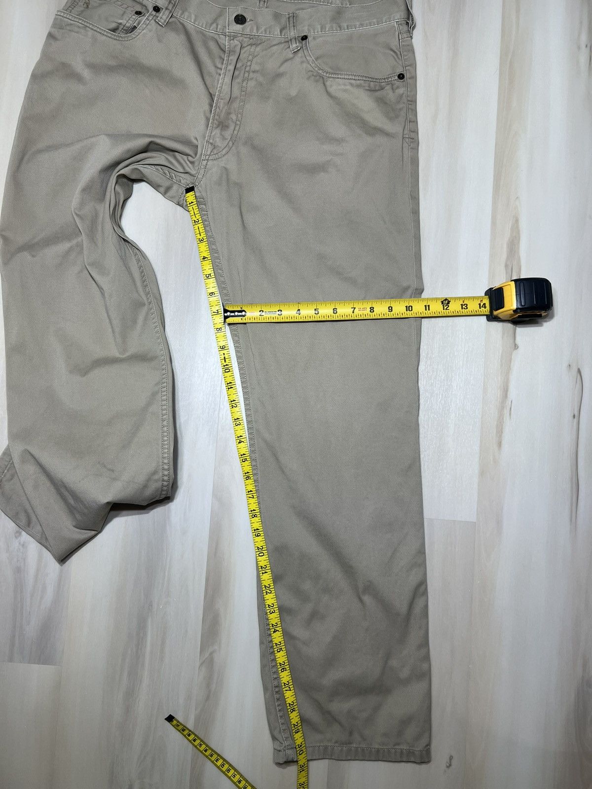 Polo Ralph Lauren Polo Ralph Lauren 650 Straight Fit 5 Pockets Chino 36x30 Size US 36 / EU 52 - 6 Thumbnail