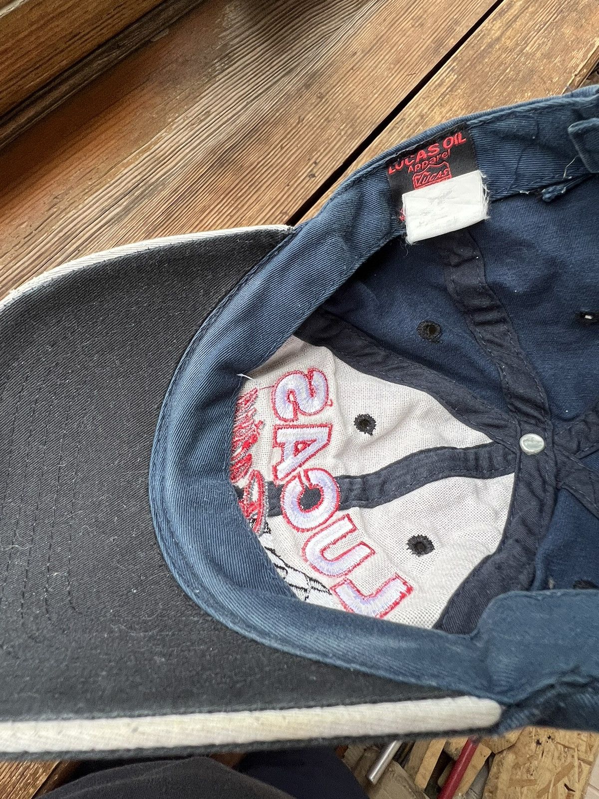 Vintage Vintage Lucas Racing Adults Hat Cap Y2k Size ONE SIZE - 13 Thumbnail
