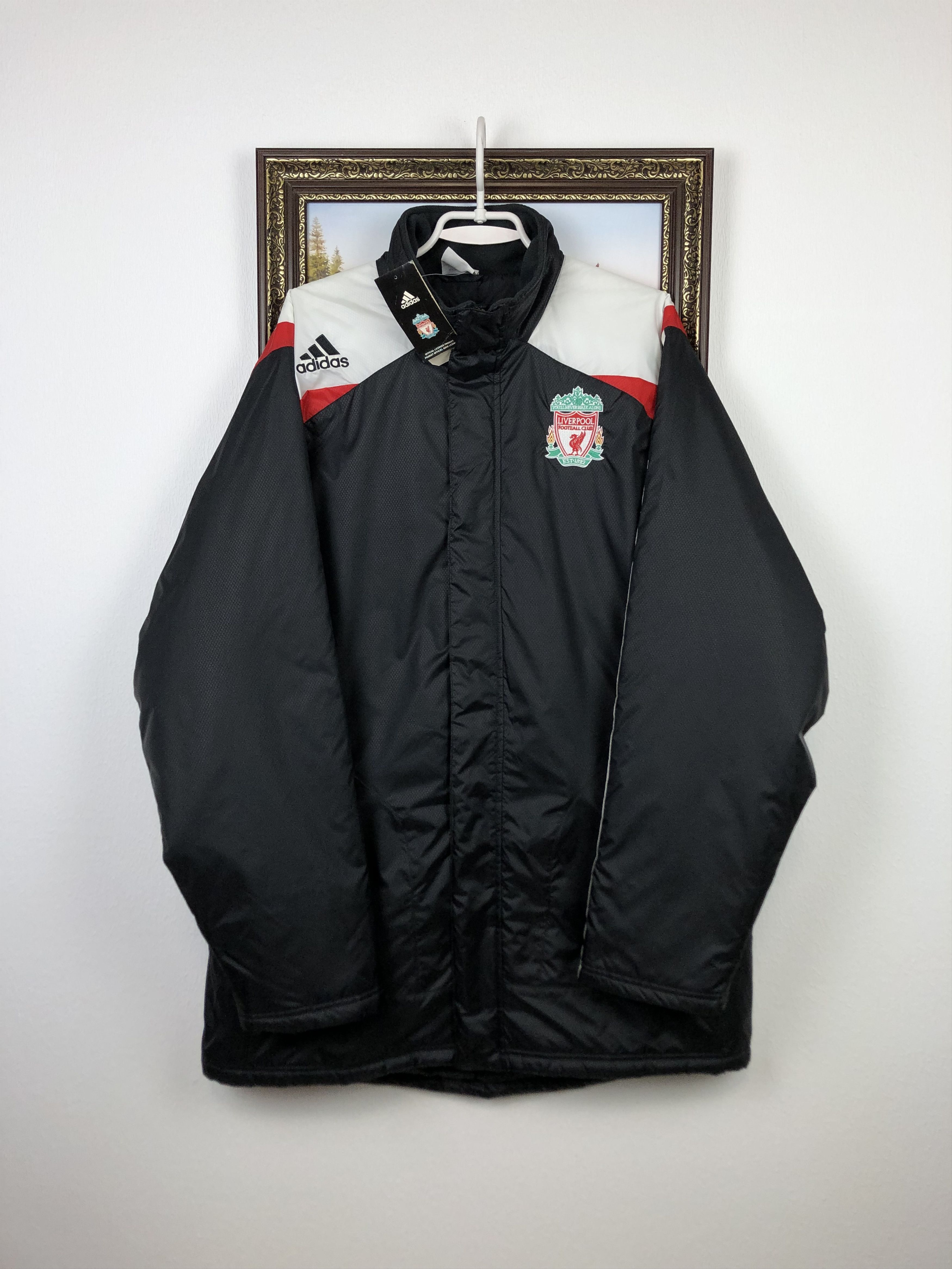 Adidas Vintage Adidas Liverpool Football Jacket Soccer Bomber New Size US L / EU 52-54 / 3 - 1 Thumbnail