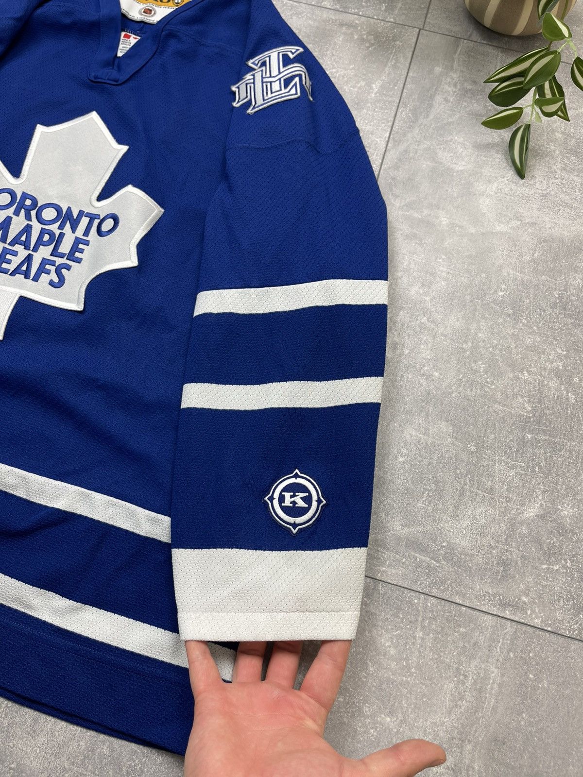 NHL Vintage 90s Koho Toronto Maple Leafs NHL Blanked Jersey Size US L / EU 52-54 / 3 - 2 Thumbnail