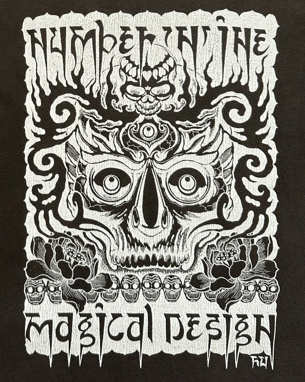 Magical Design × Number (N)ine 2004 Takahiro Magical Design Brown Tee size 2 Size US M / EU 48-50 / 2 - 4 Thumbnail