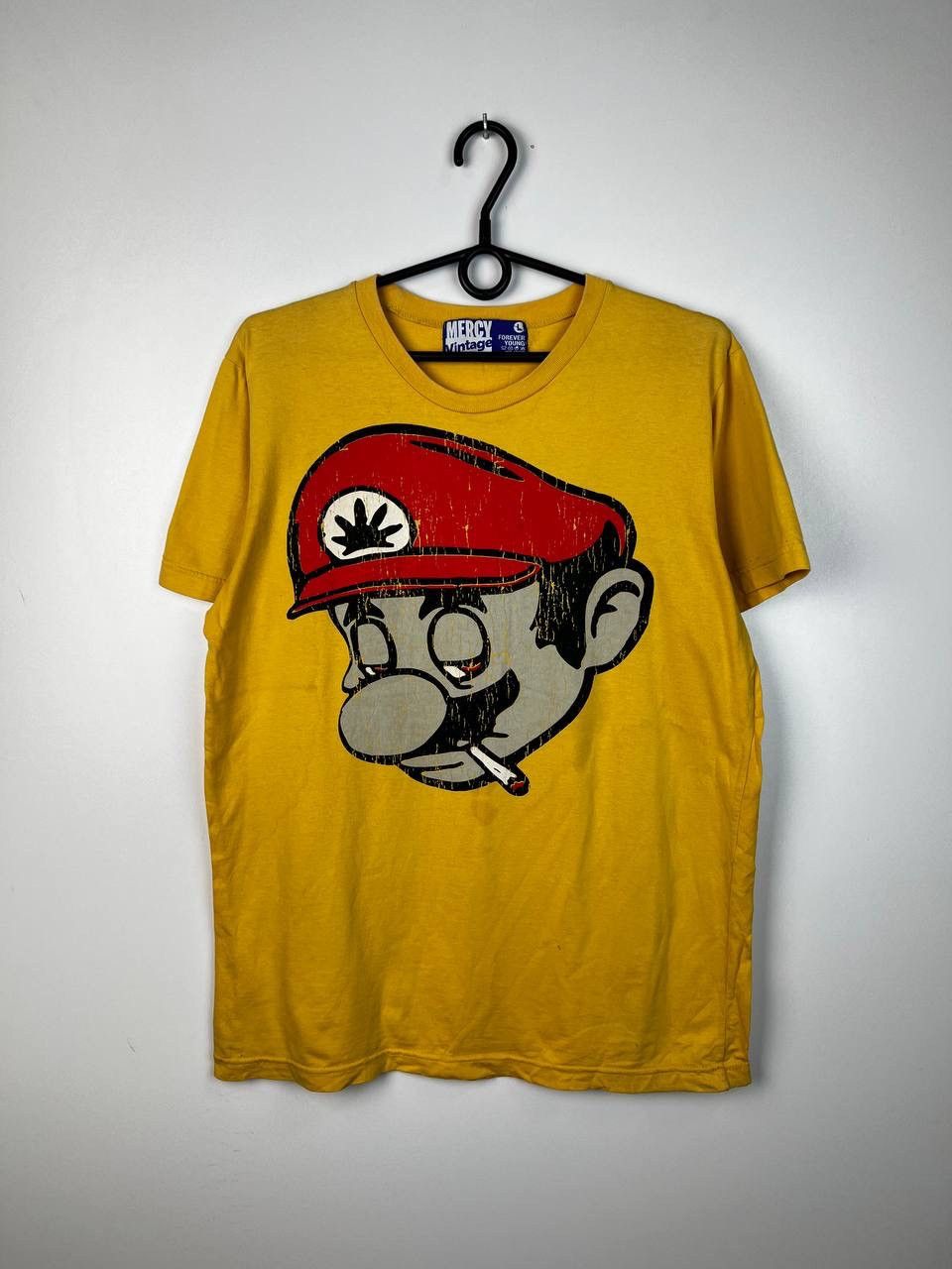 Vintage Super Mario crazy vintage t-shirts size L Size US L / EU 52-54 / 3 - 1 Thumbnail